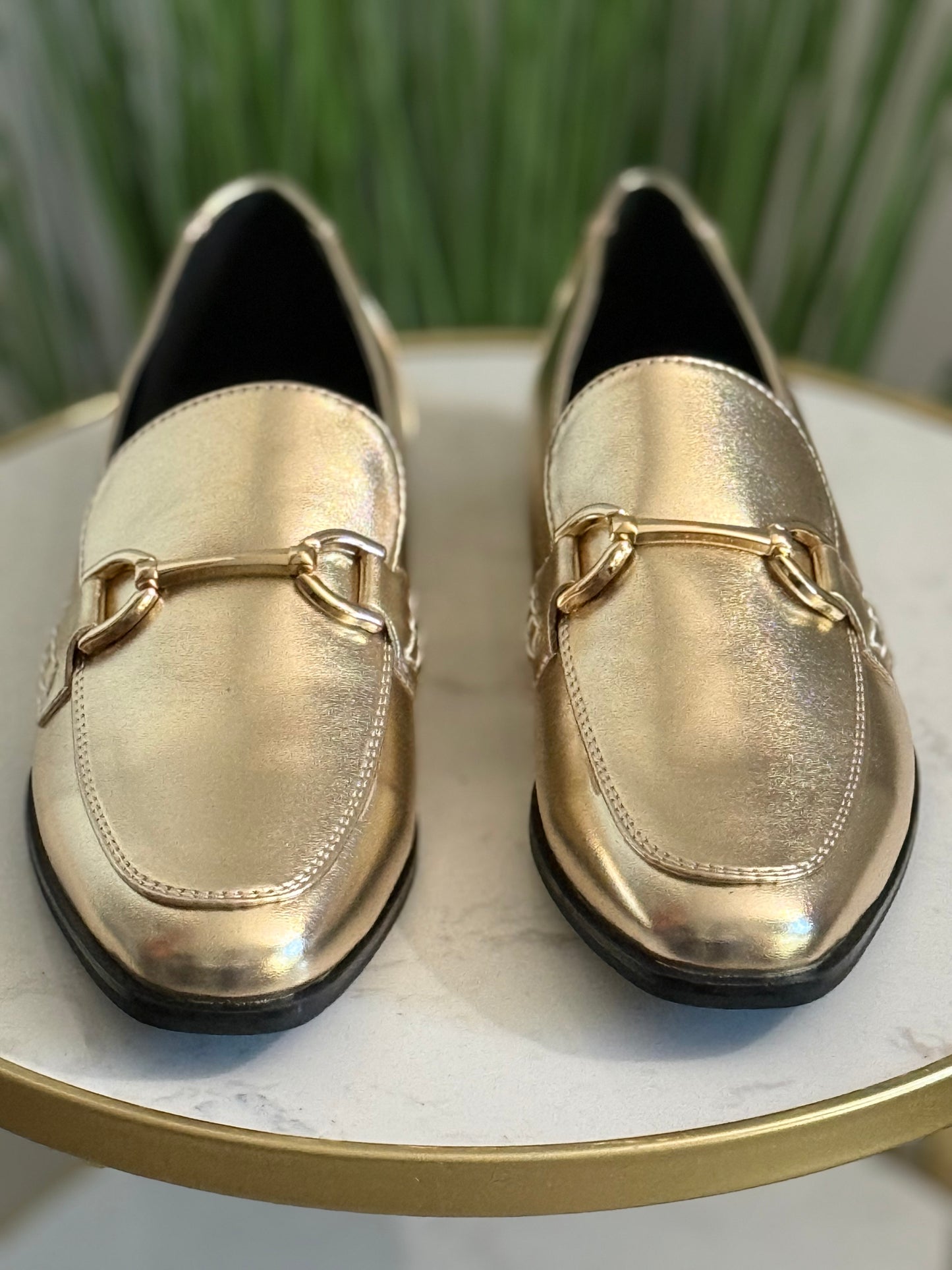 #258 Metallic Loafer