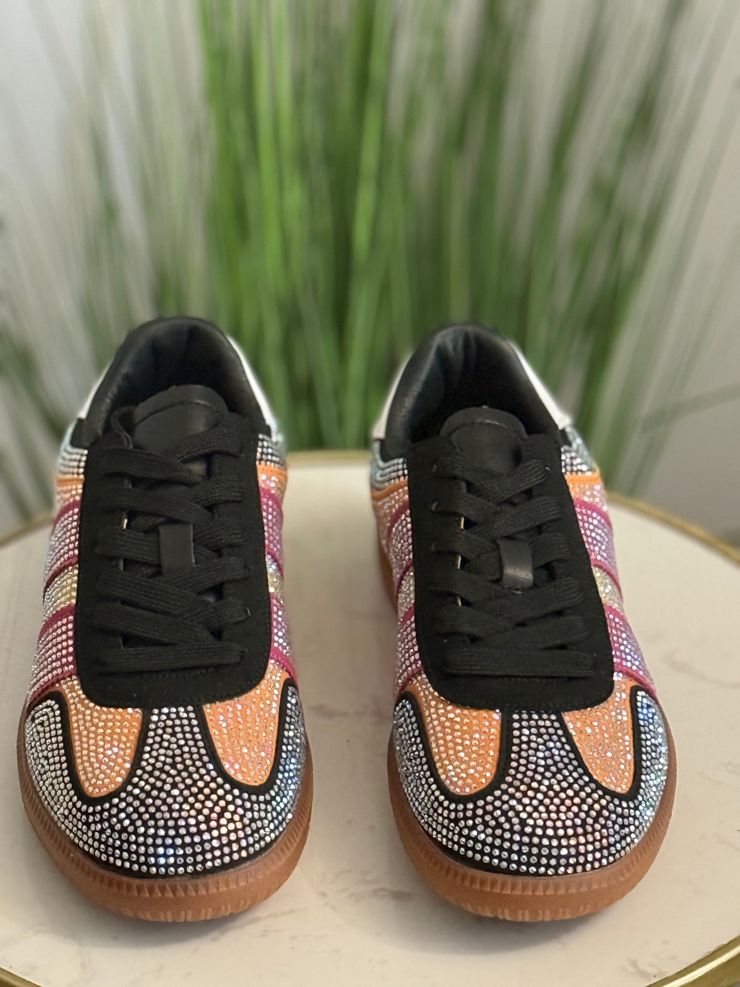 #279 Lennon Rainbow Bling Sneaker