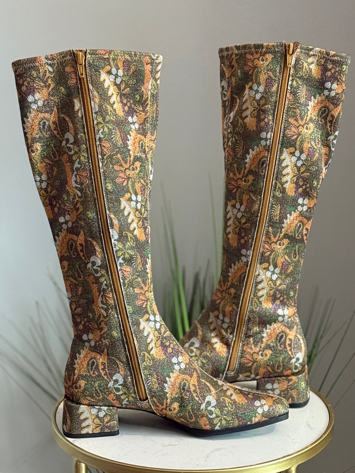 #225 Paisley Boots