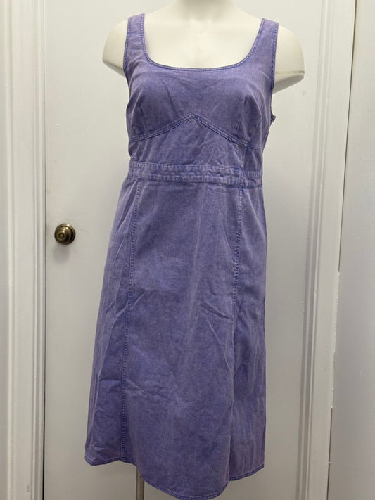 #127 Denim Overall Dress
