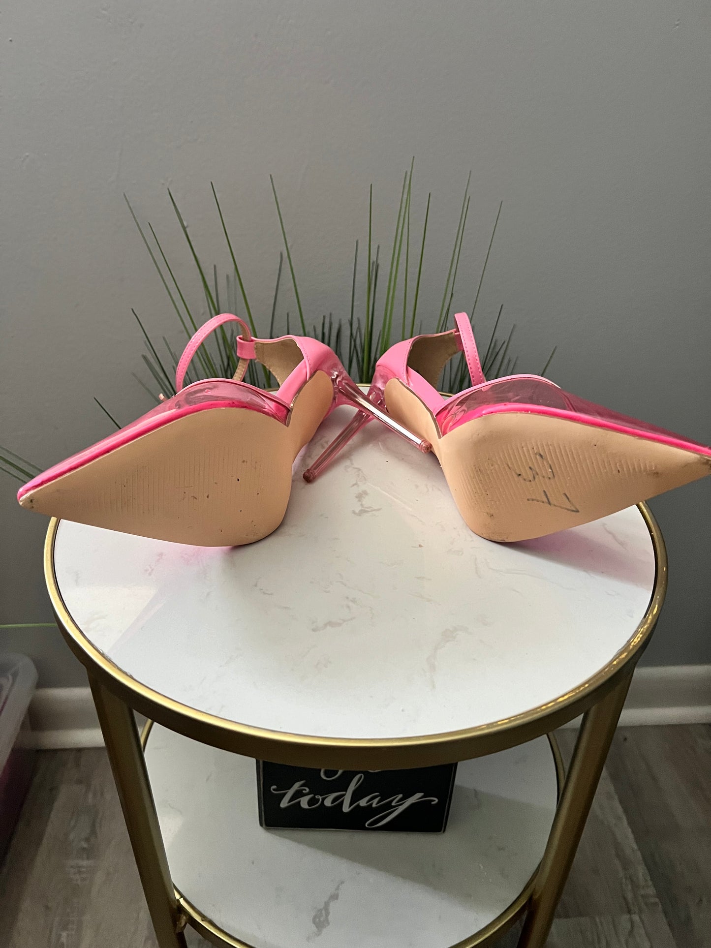 Transparent Heels