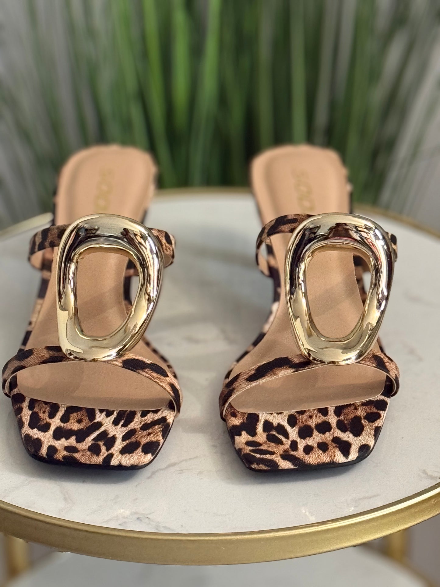 #251 Leopard Kitten Heel