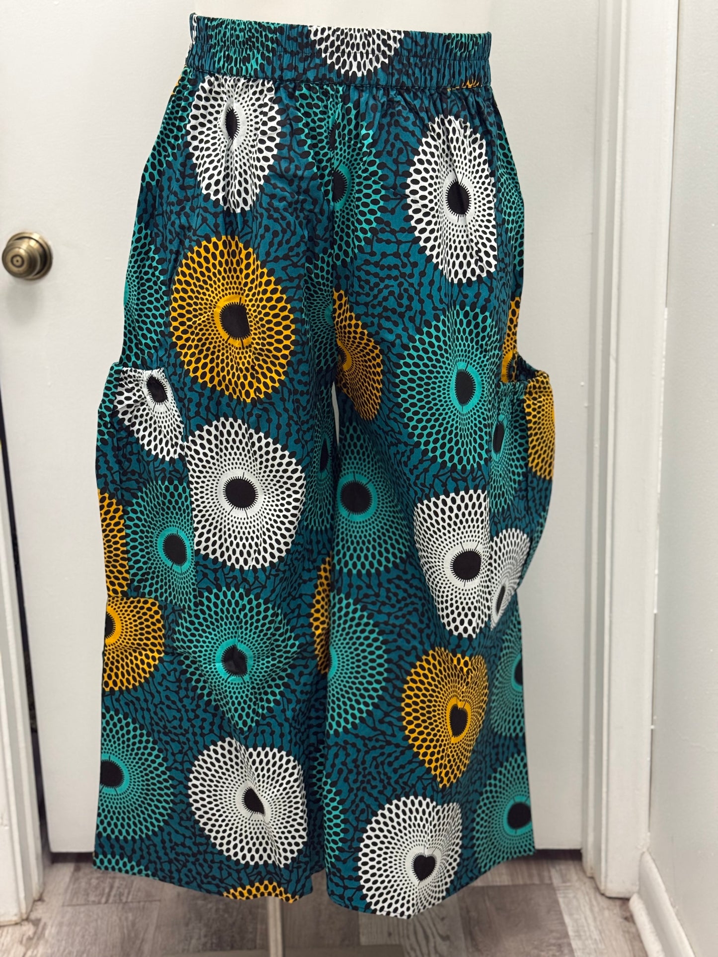 #191 Spiral Cargo Palazzo Pants