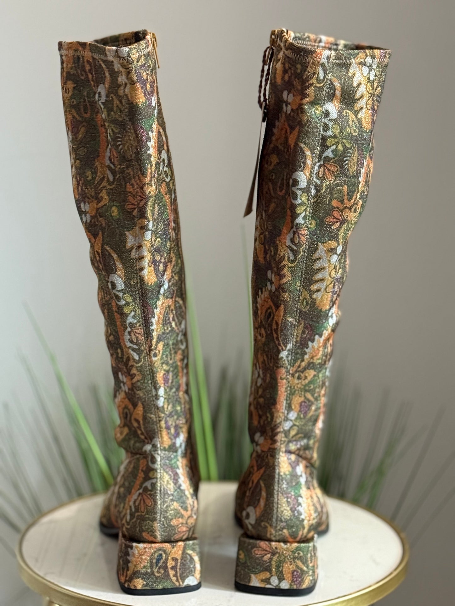 #225 Paisley Boots