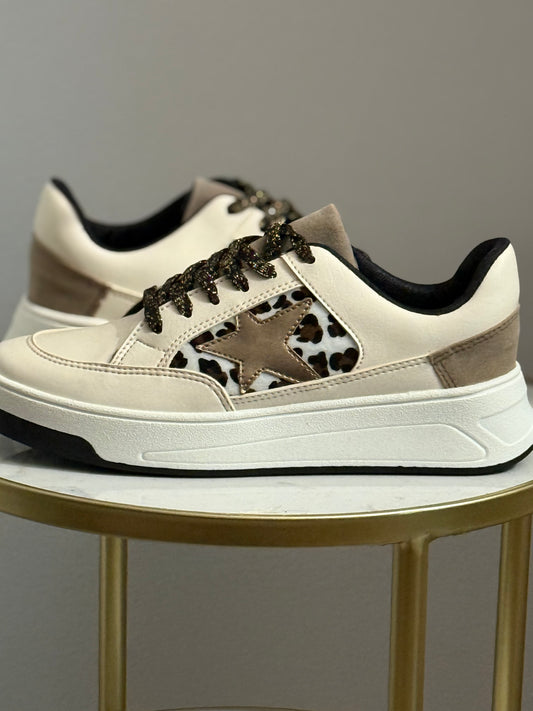 #257 Gaby Leopard Sneaker