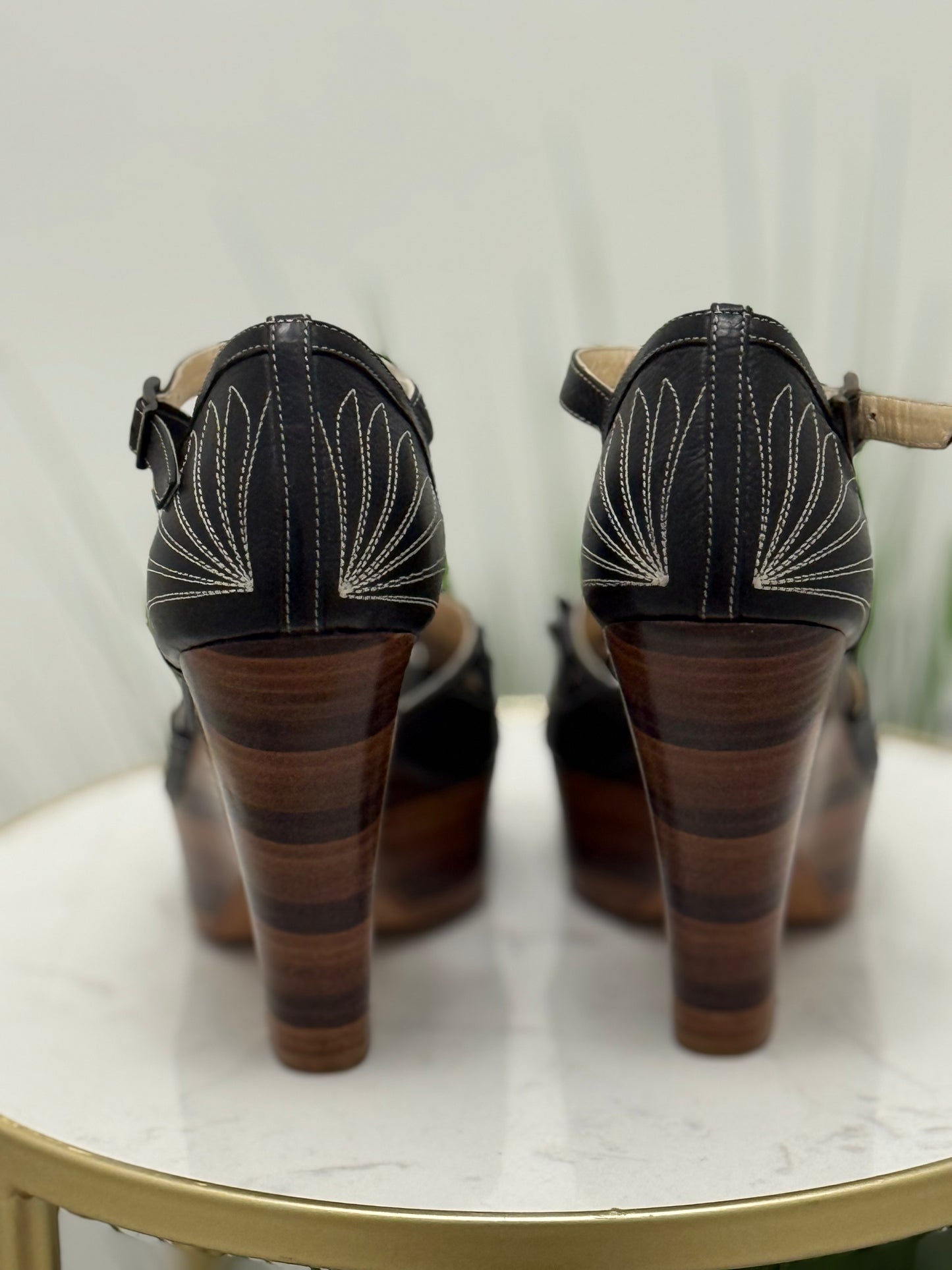 #307 Nanette Wedges