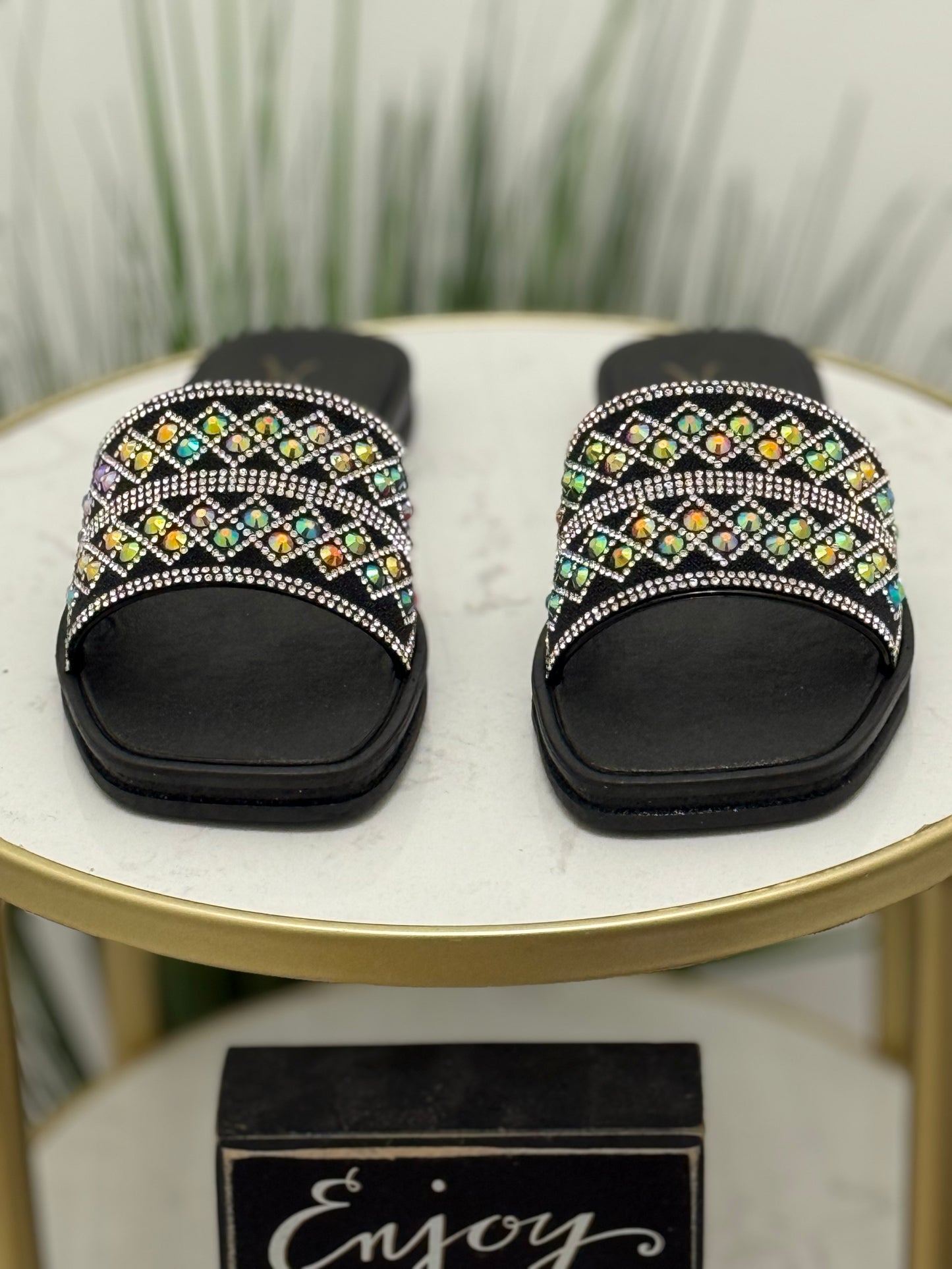 #19 Lia Iridescent Sandal