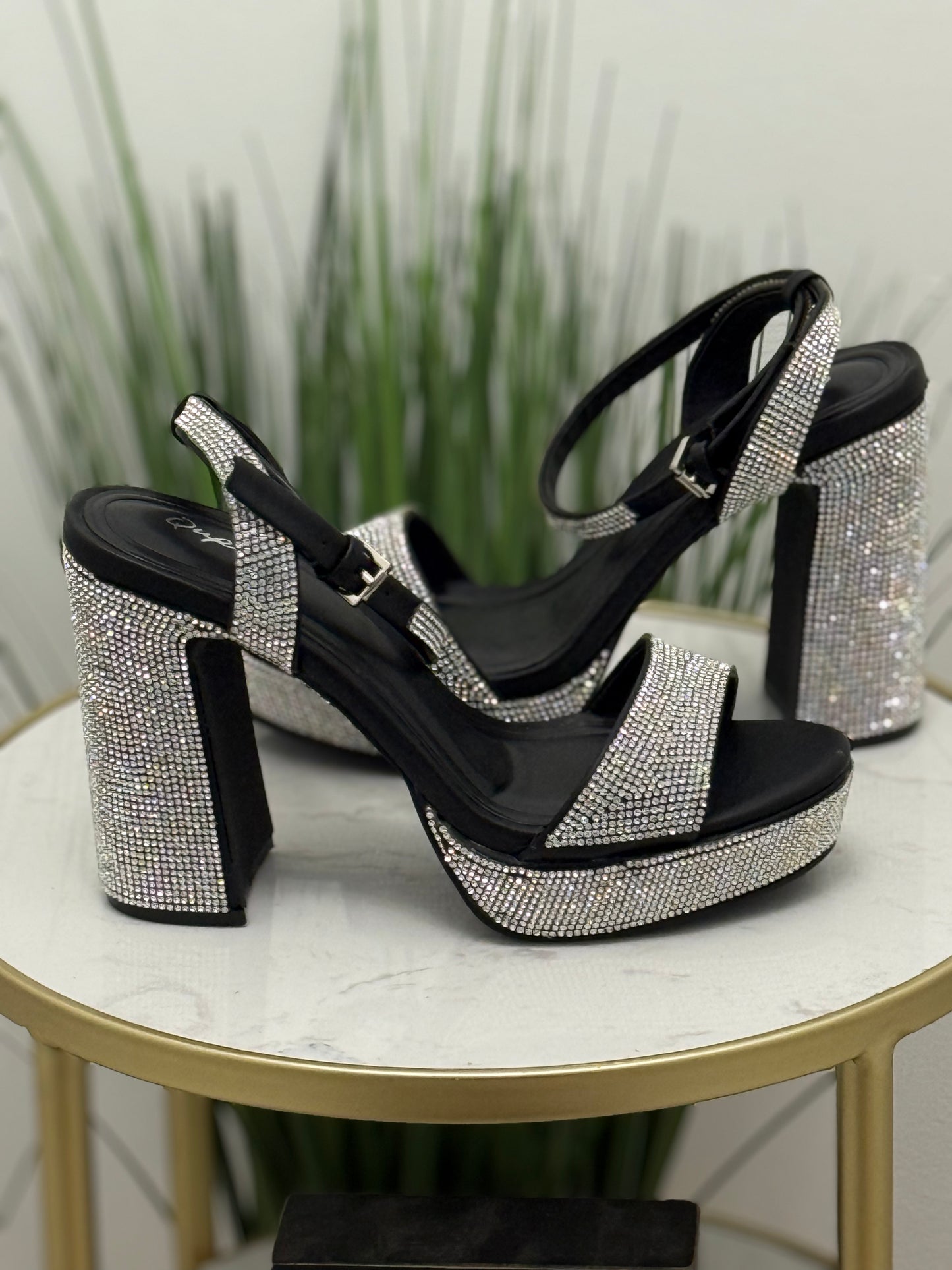 #273 Shine Platform Heel
