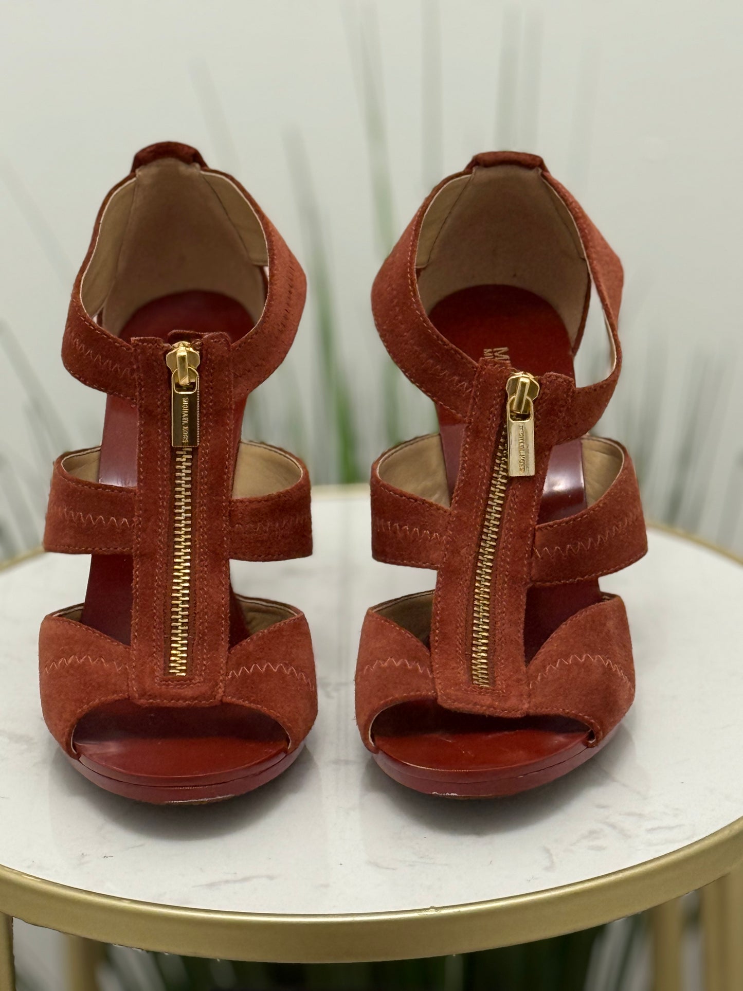 #300 MK Zipper Heels (runs small)