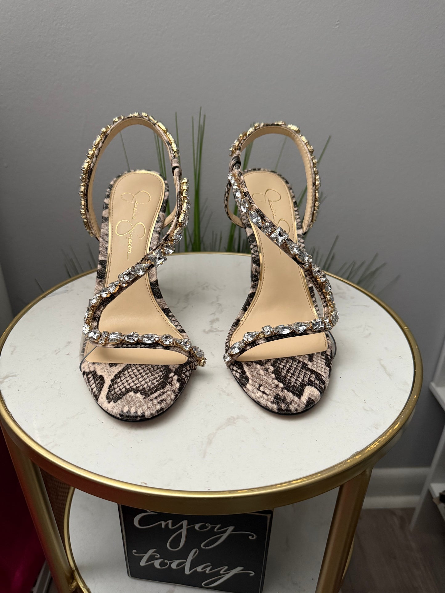 #21 Reptile & Crystal Heel