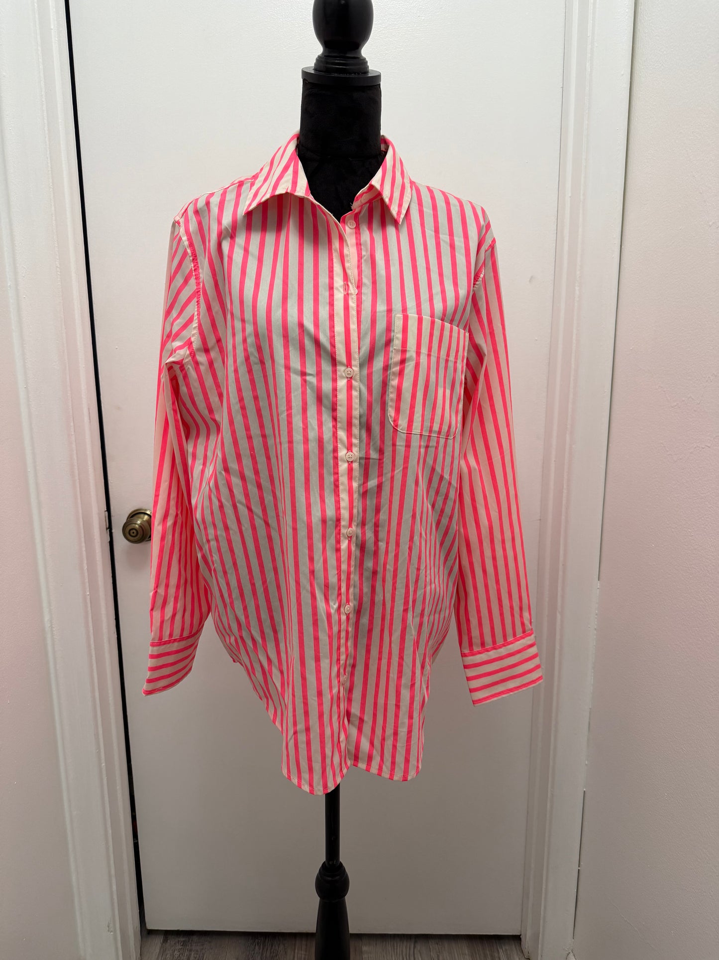 #112 Neon Stripe Shirt