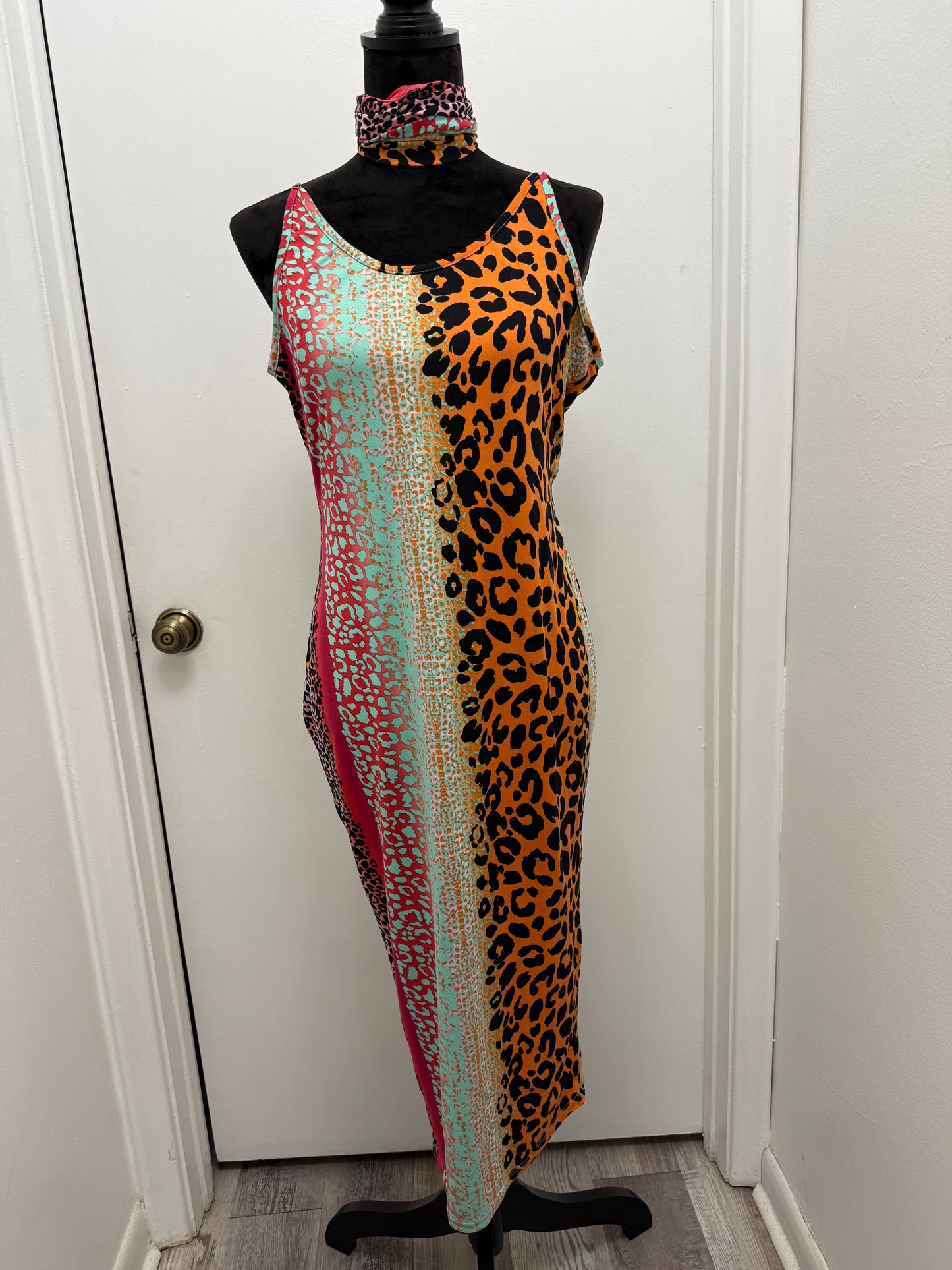 Animalistic Bodycon Dress