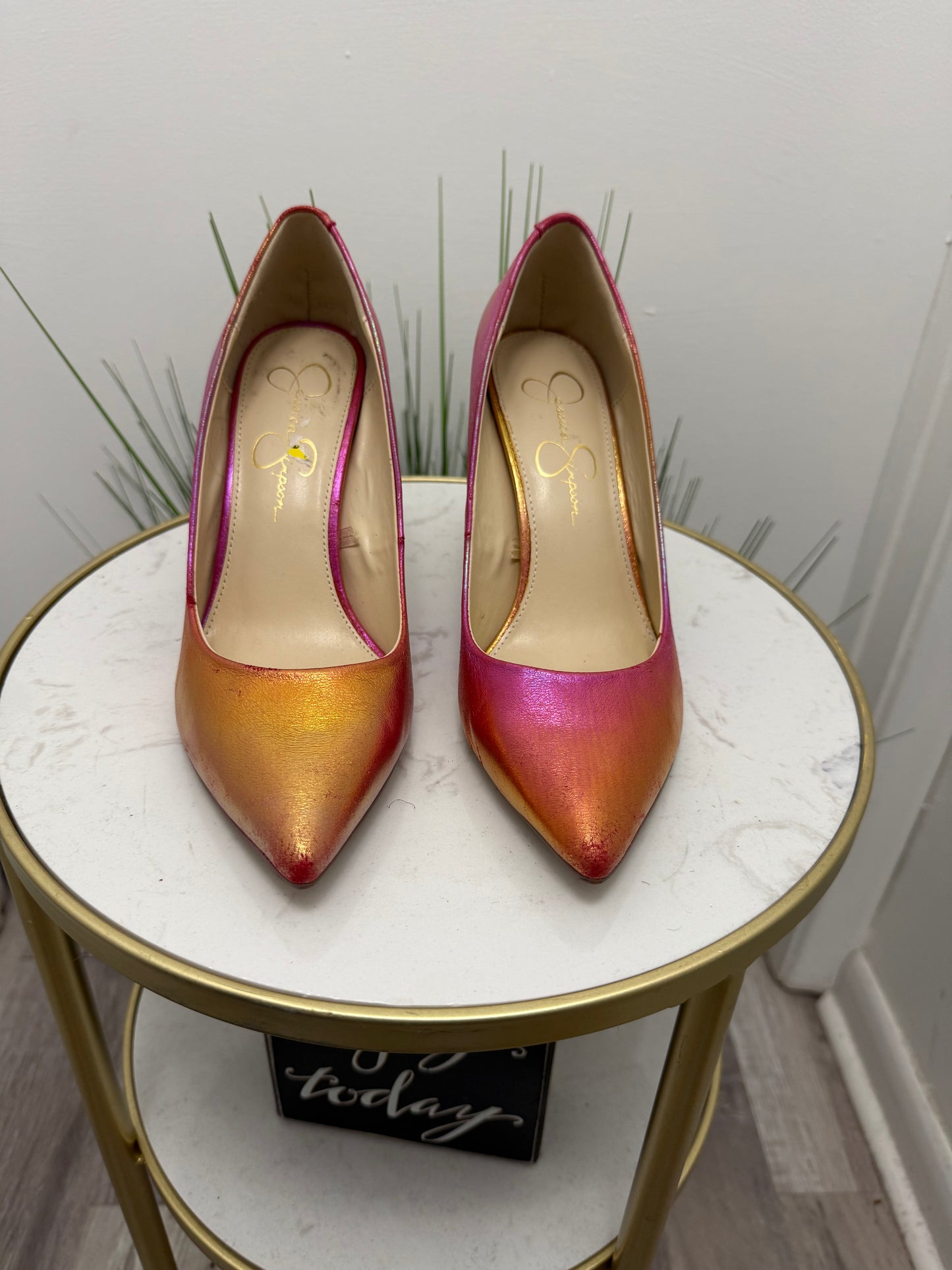 #212 Jessica Pink Ombré Pumps