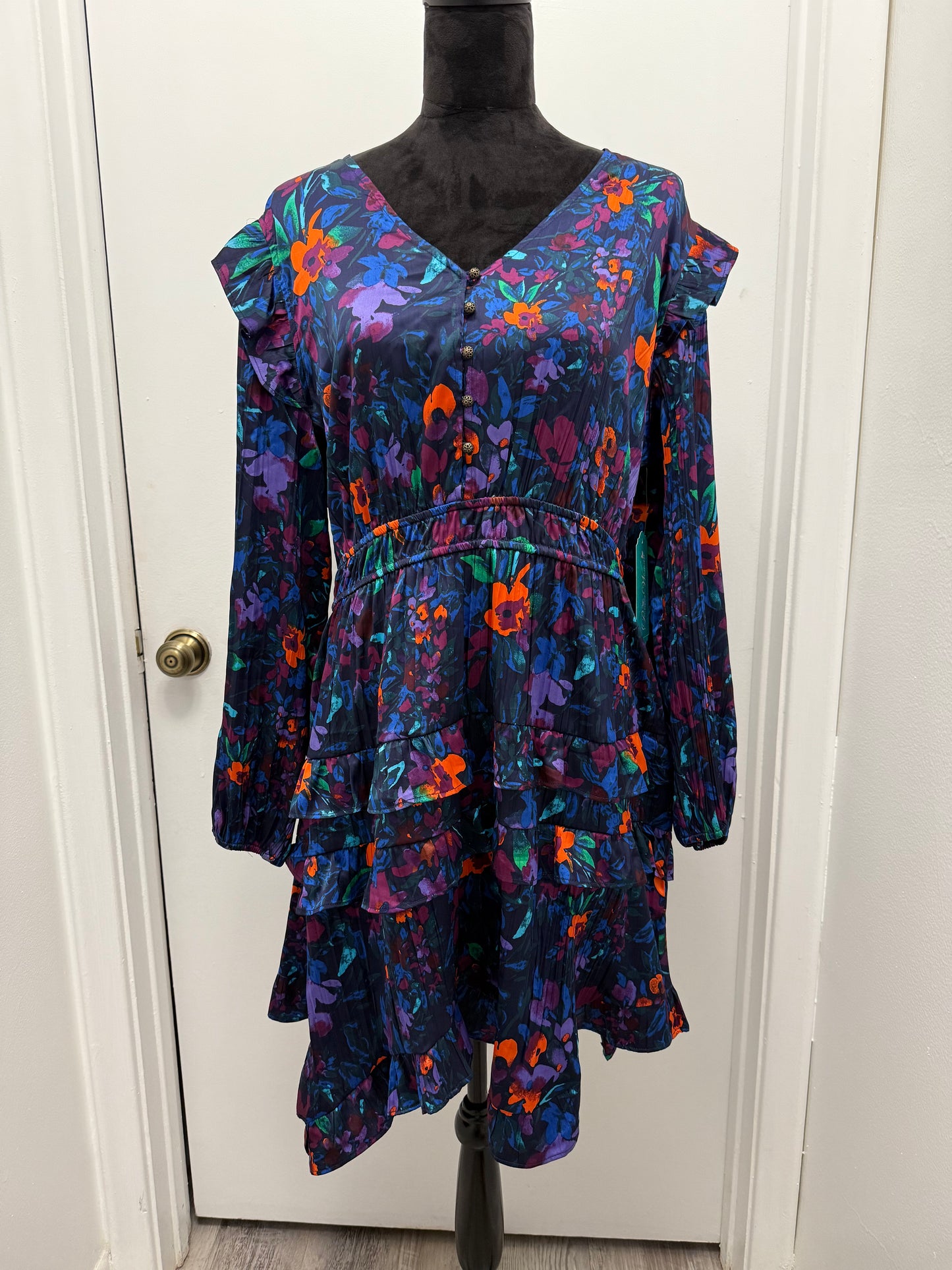 #41 Ruffle Floral Dress