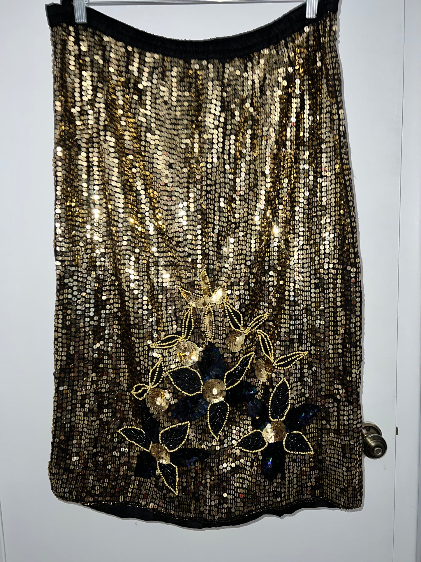 Sequin Skirt Set #253