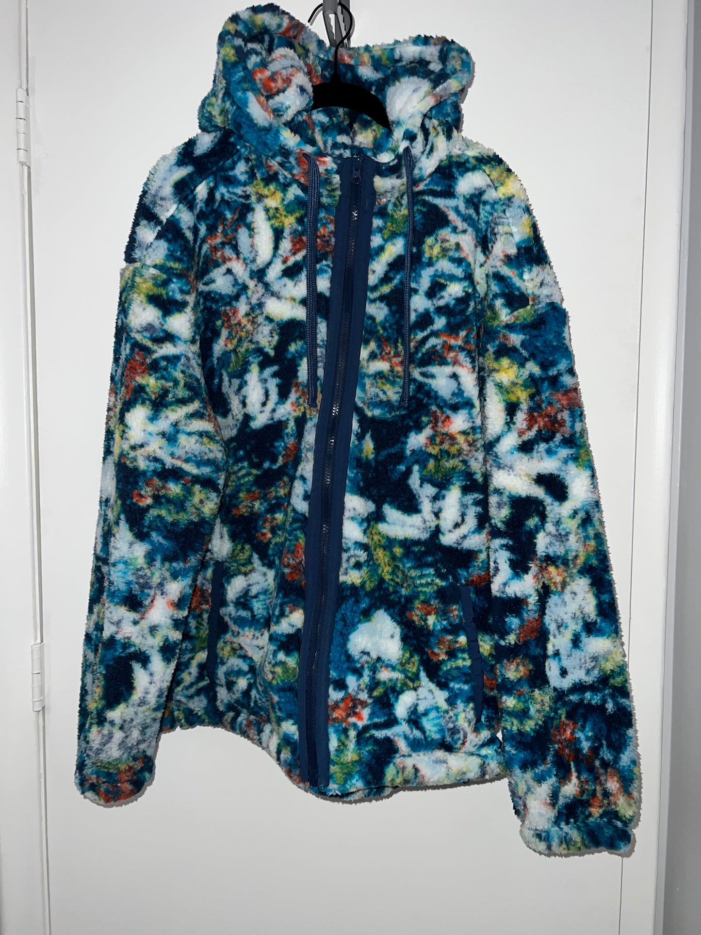 #60 Multicolor Fleece Hoodie