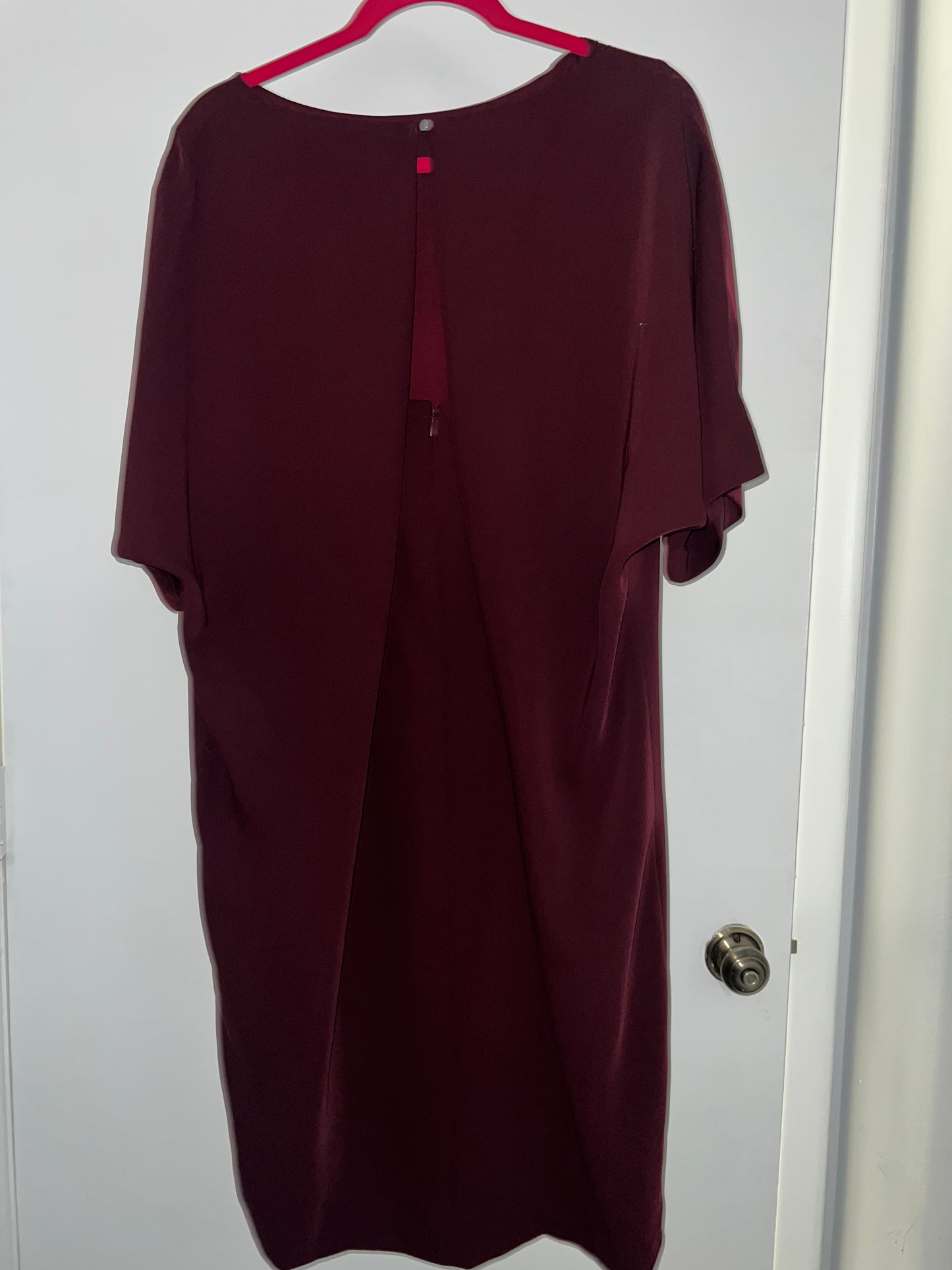#153 Burgundy Dress