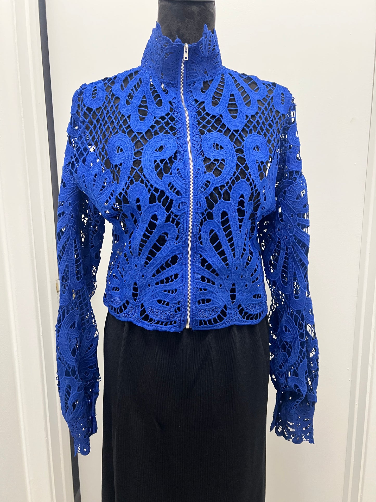 #18 Blue Lace Top