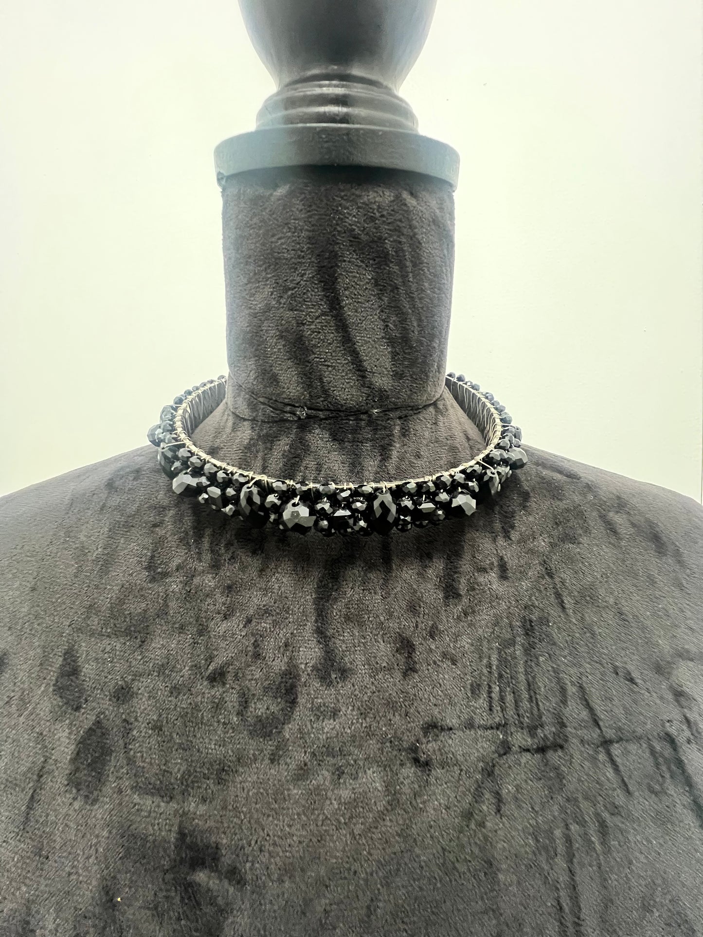 SJ Gemstone Choker with Bracelet or Earrings