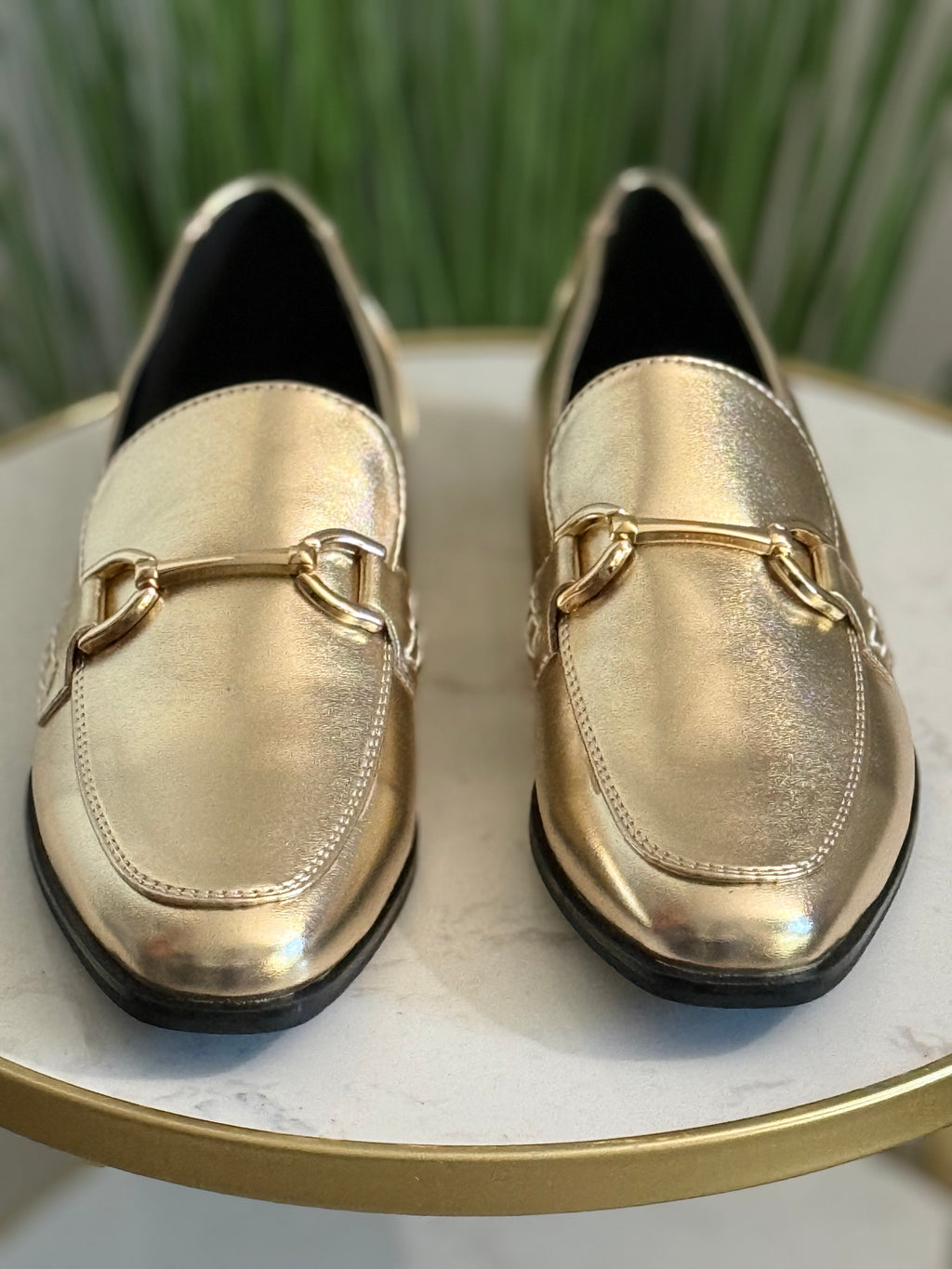 #258 Metallic Loafer