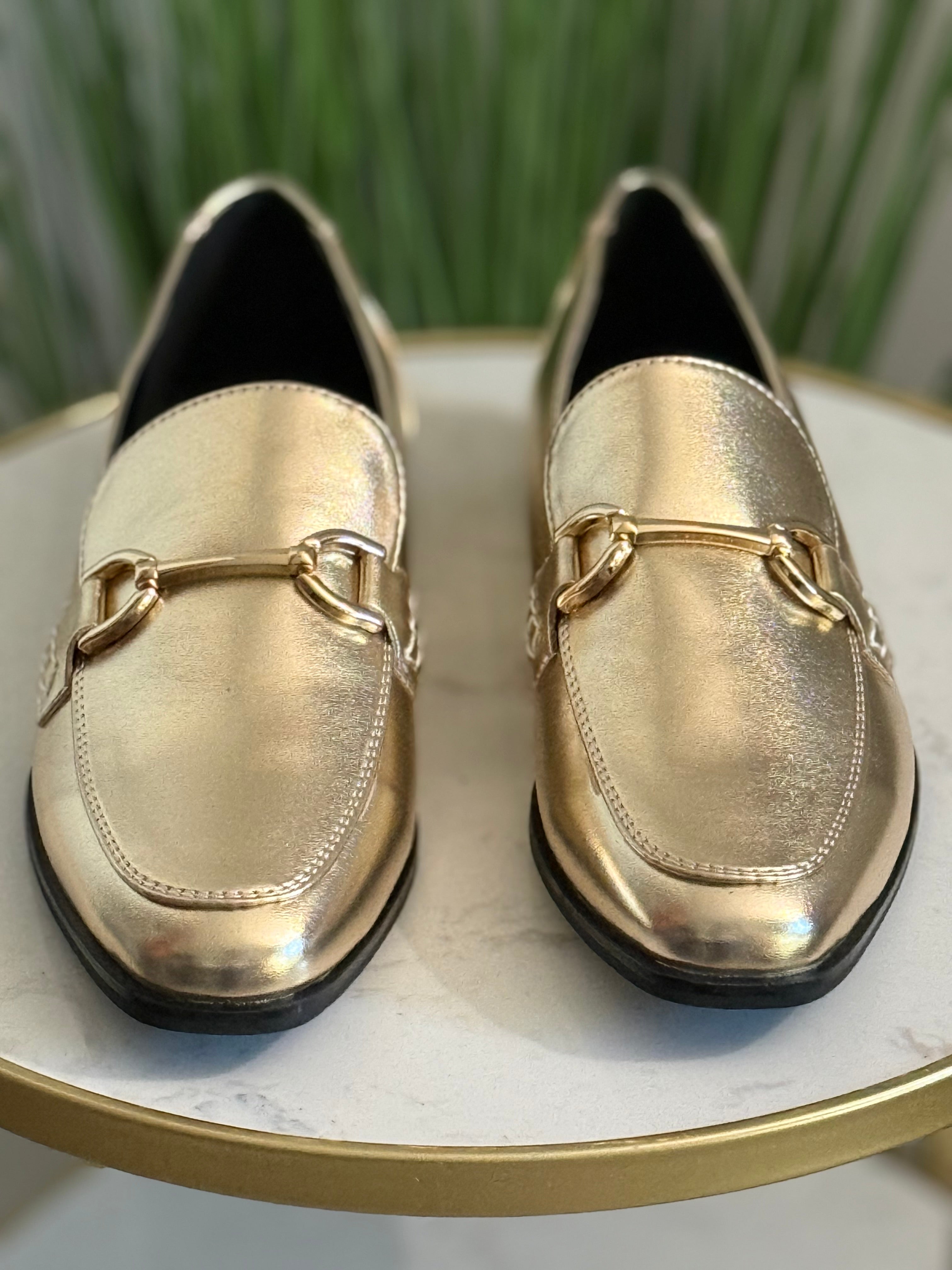 #258 Metallic Loafer