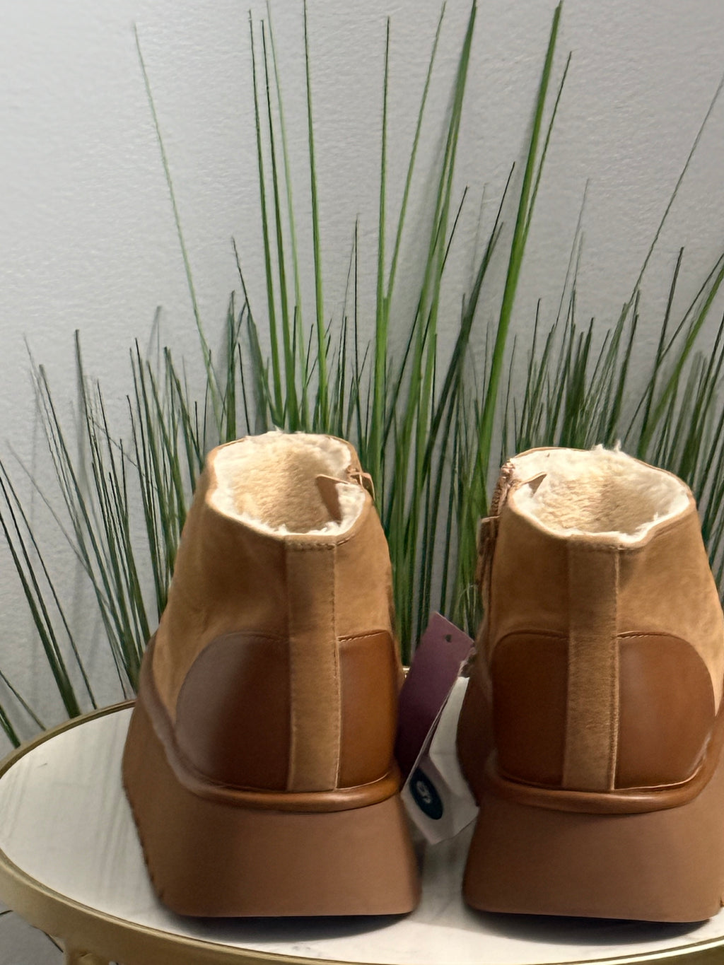 Cozy Faux Suede Ankle Boots