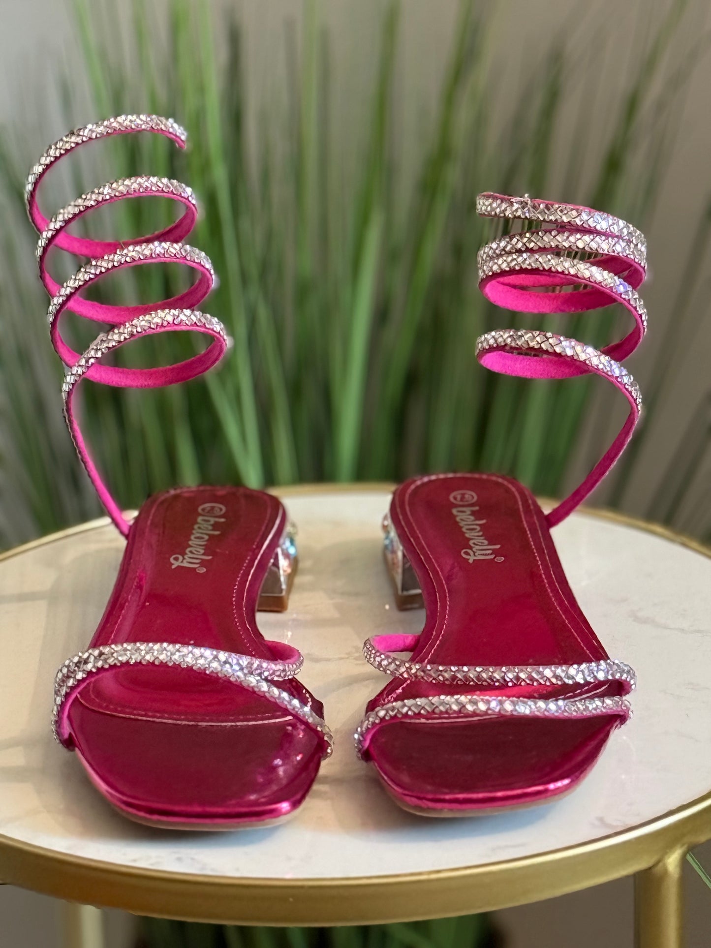 #211 Wrap Sandals Pink