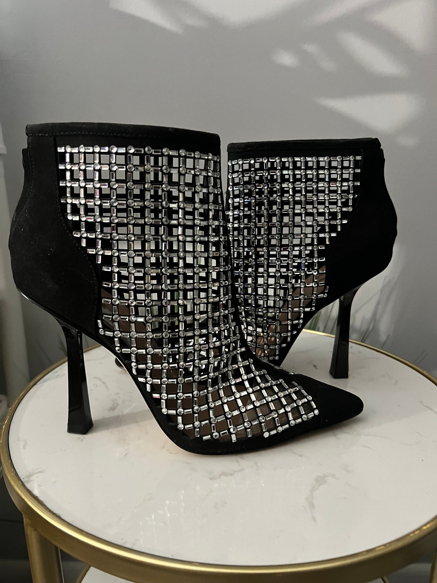 Bling Cage Boots