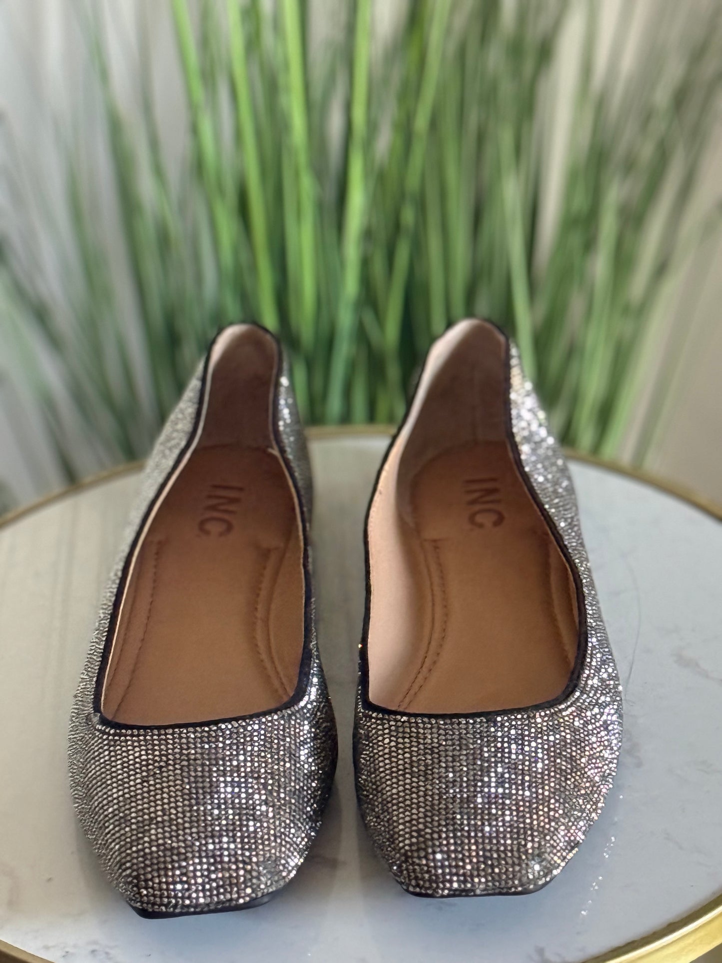#216 INC Rhinestone Flats