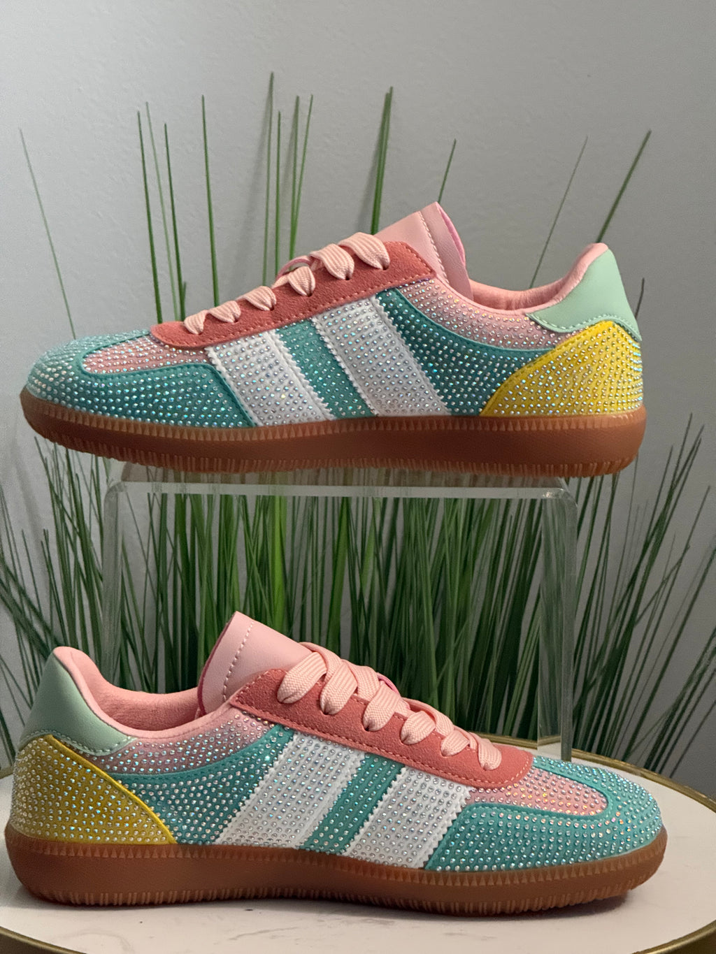 Lennon Pastel Sparkle Sneakers