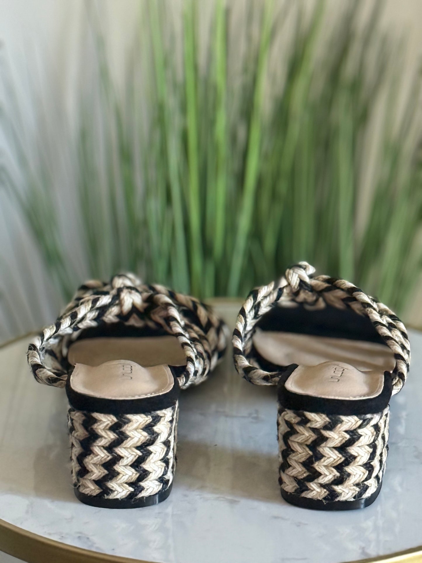 #208 Jasmine Raffia Sandal