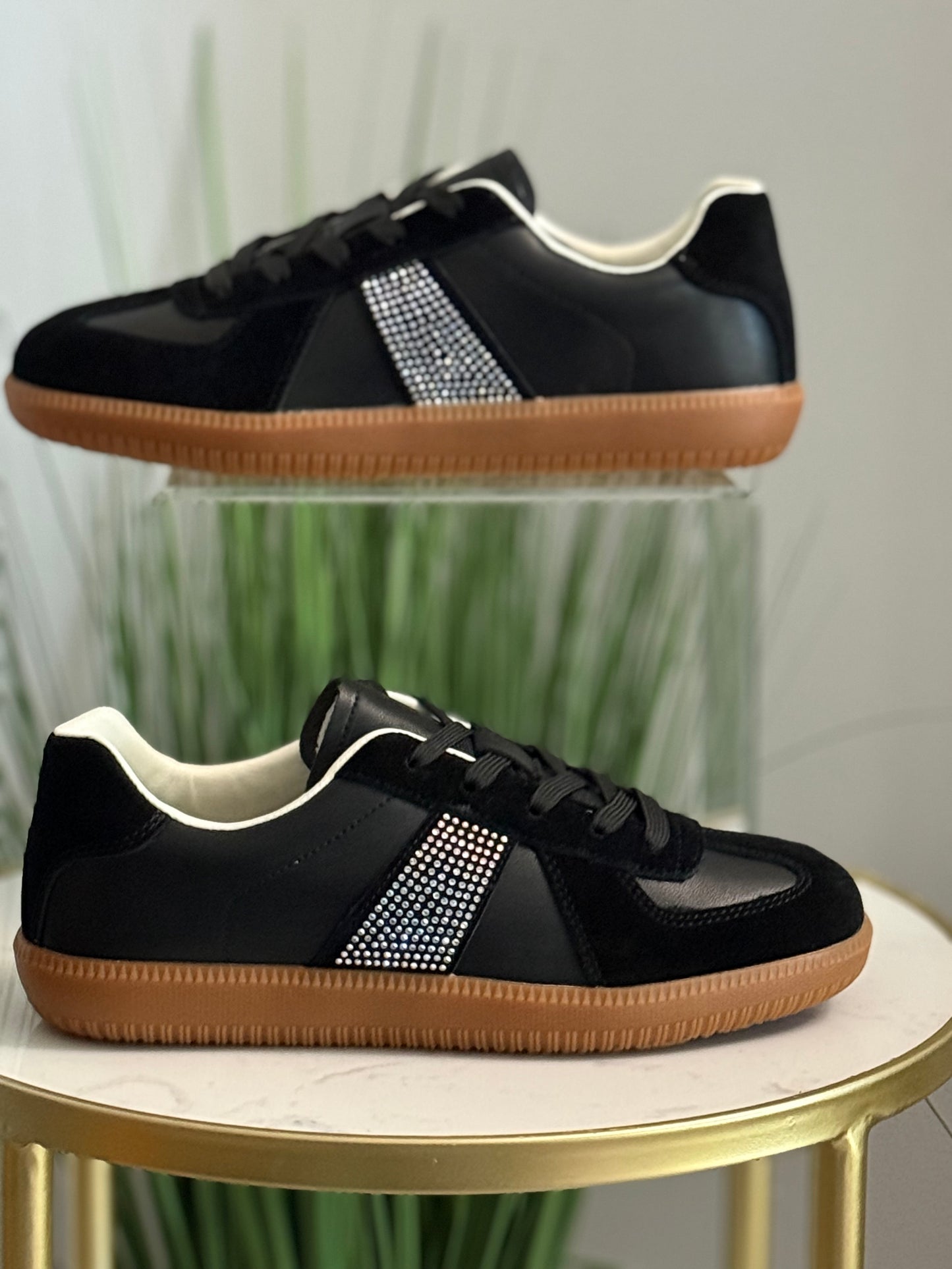 #256 Satin Bling Sneaker