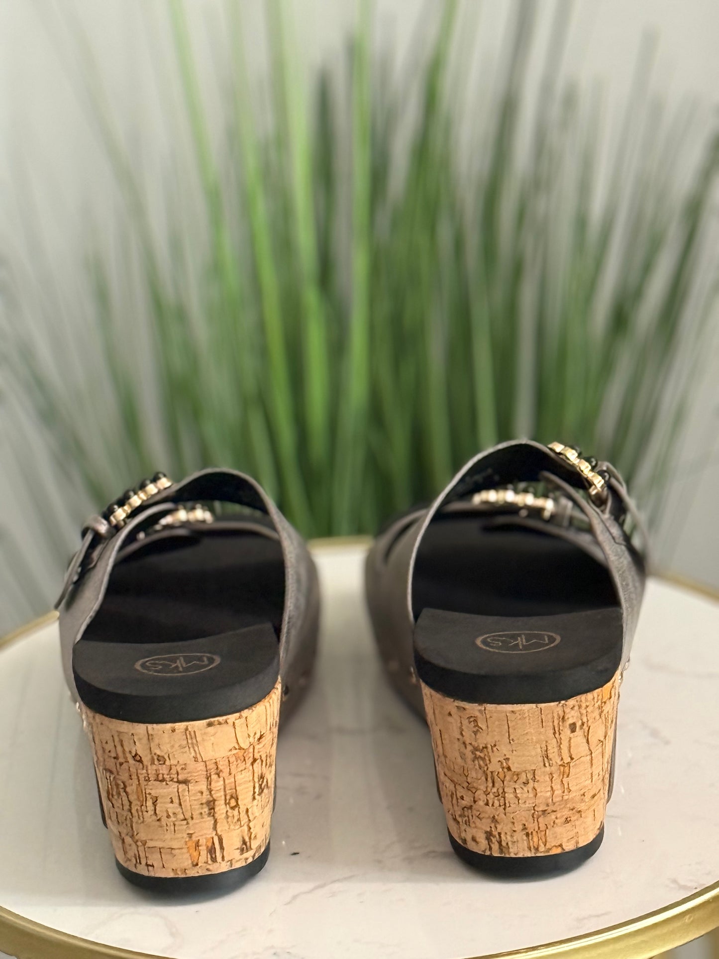 #271 Double Buckle Wedge