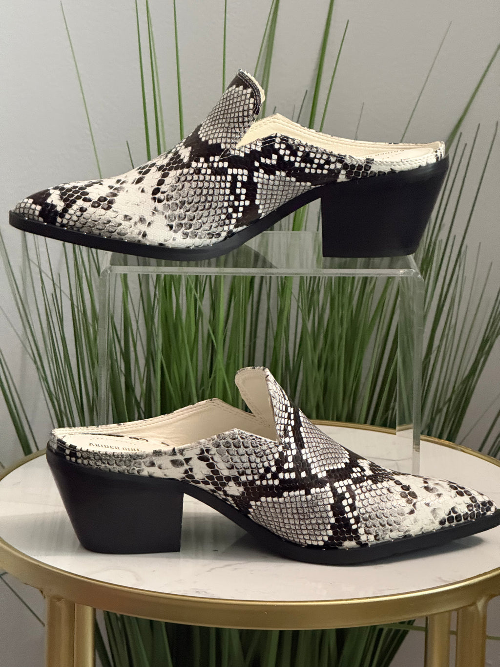 Sky Reptile Mule Boot