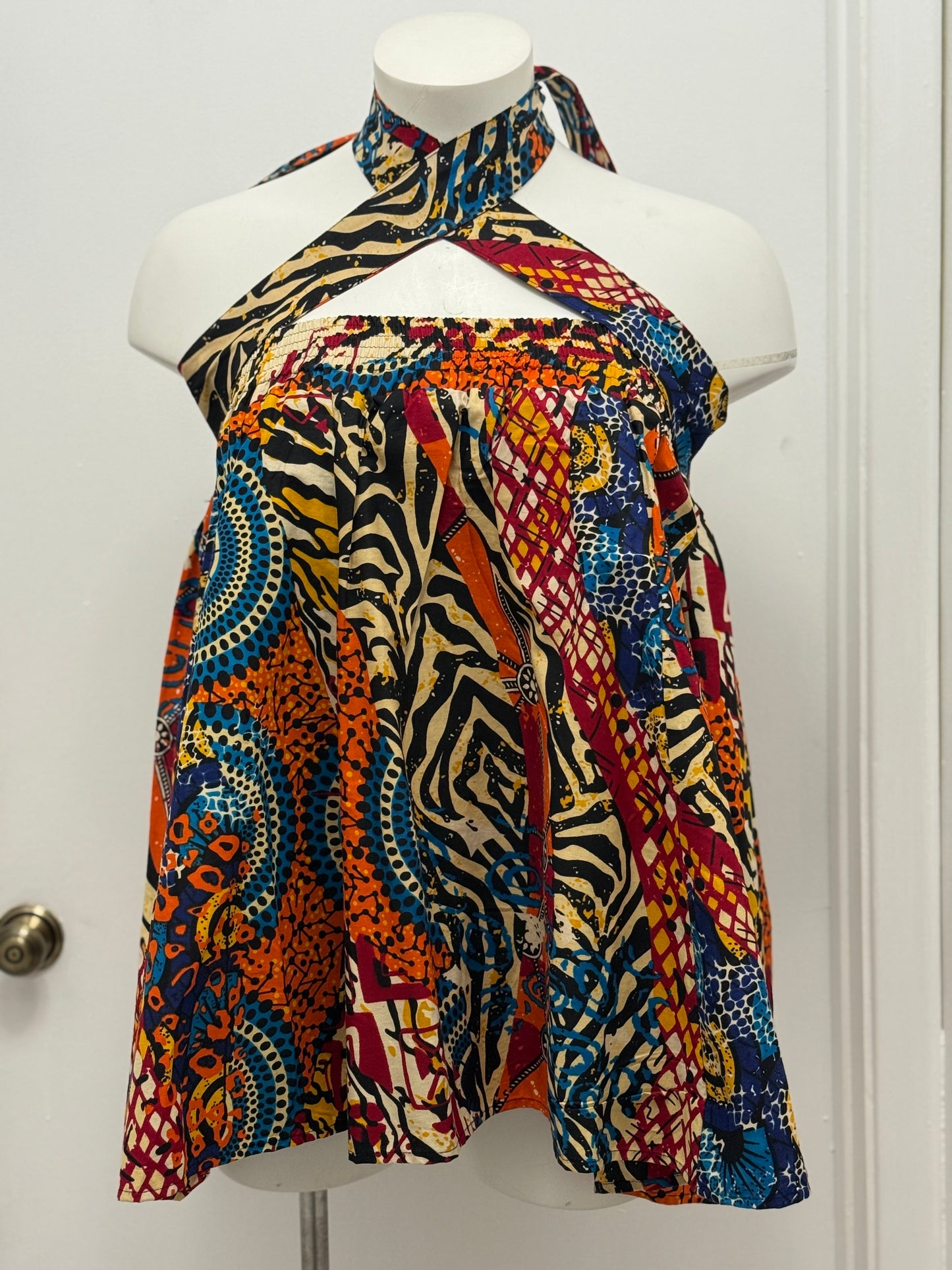 #64 Mixed Up MIDI Skirt