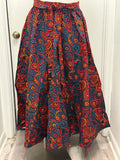#21 Heart Print Maxi Skirt