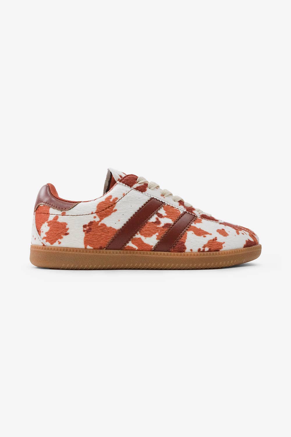 #236 Cow Print Sneakers