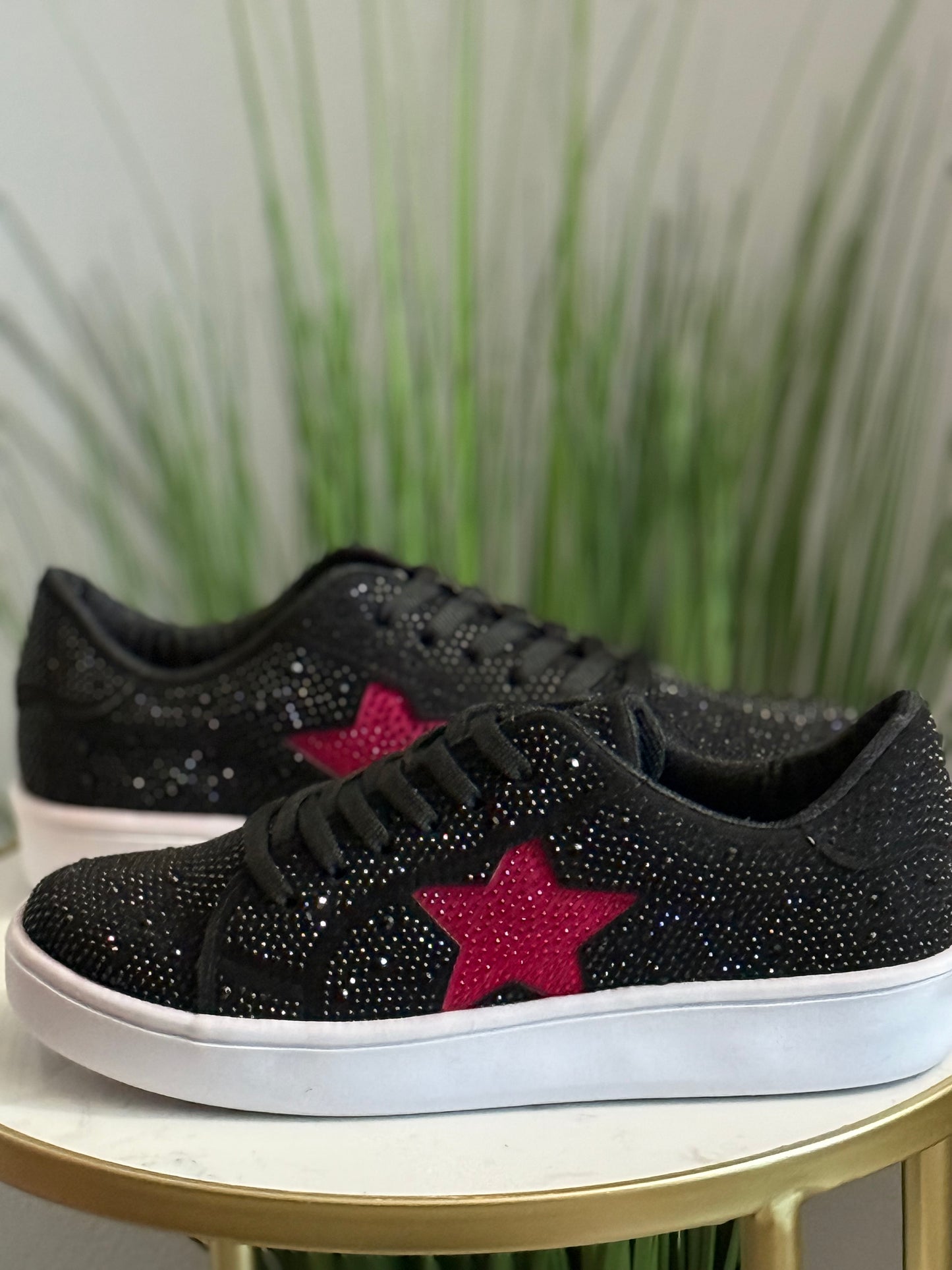 #331 Miel Bling Sneaker (black)
