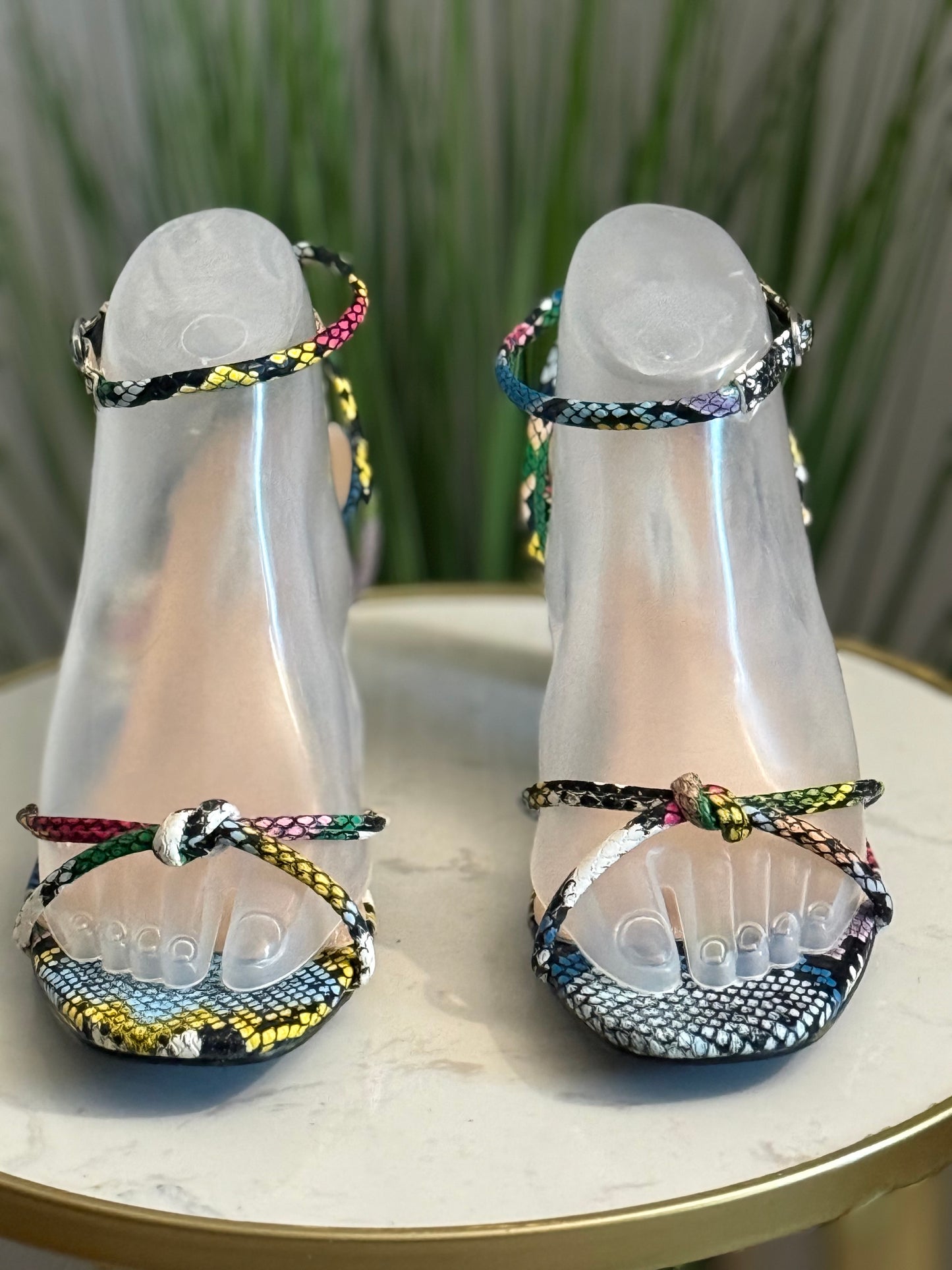 #217 Aileen Multisnake Heel