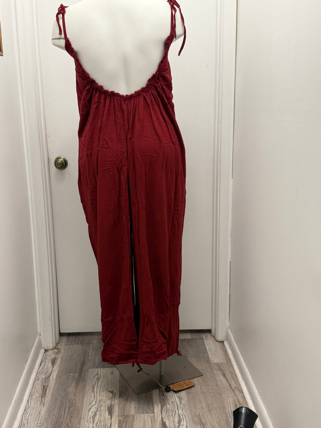 #62 Flowy Wide Leg Vacation Jumpsuit (OSFM)