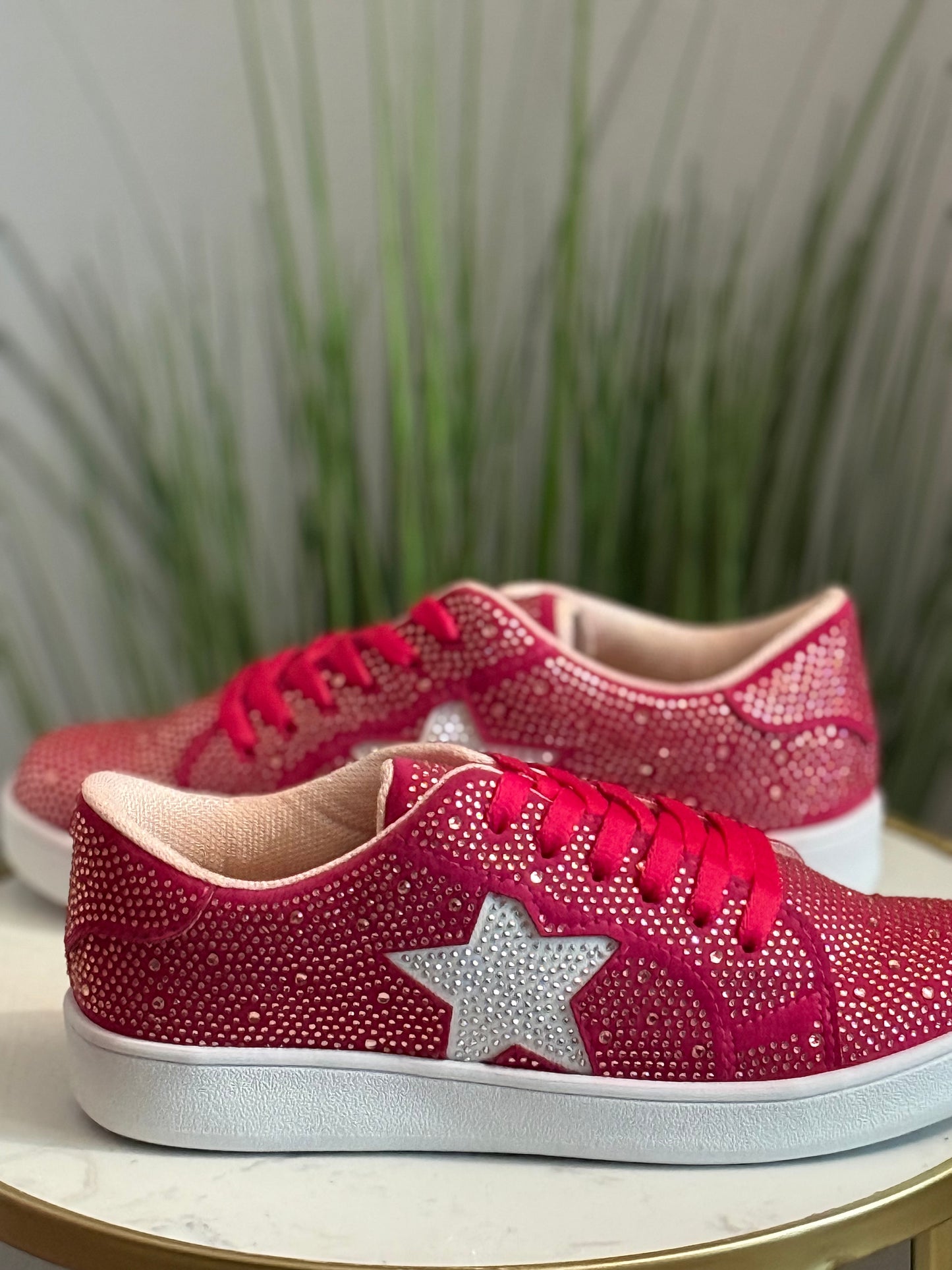 #333 Miel Bling Sneaker (pink)