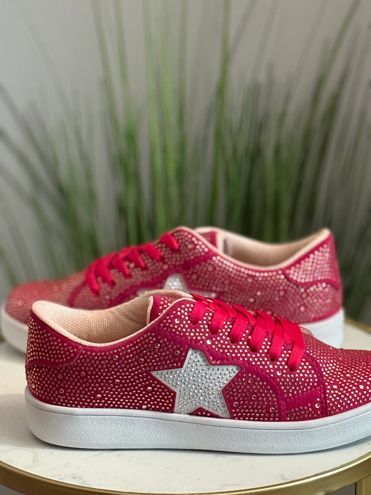#333 Miel Bling Sneaker (pink)