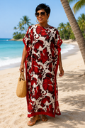 #6G Kaftan Dress with matching scarf (not pictured)