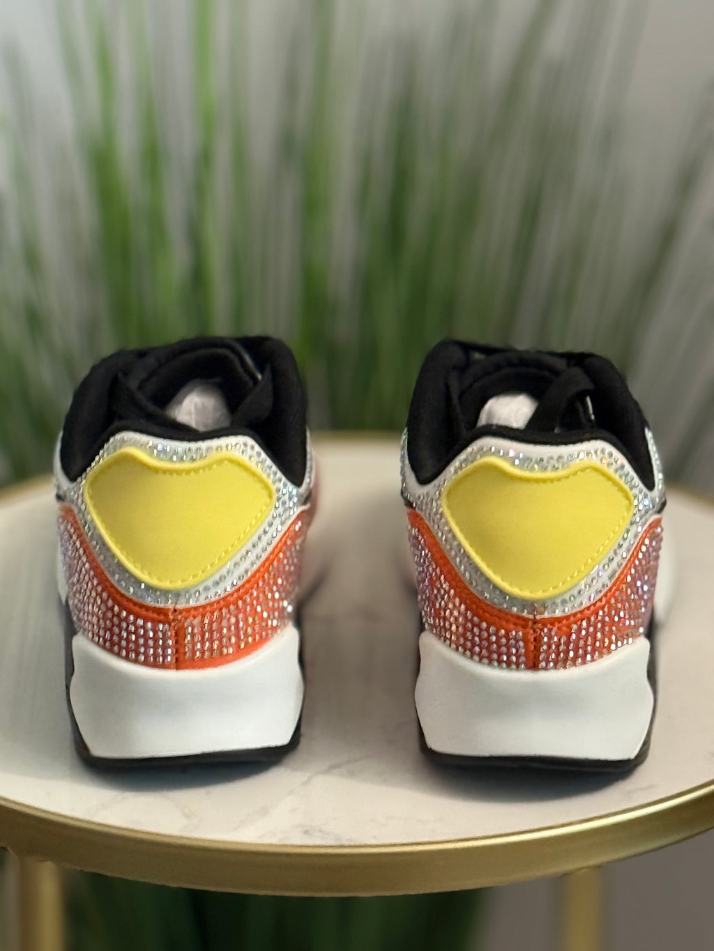 Queen Multicolor Bling Sneakers