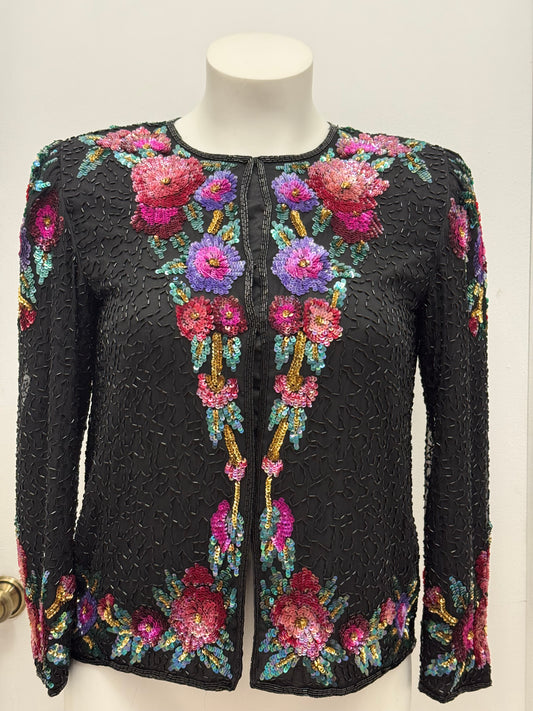 Floral Sequin Jacket #259
