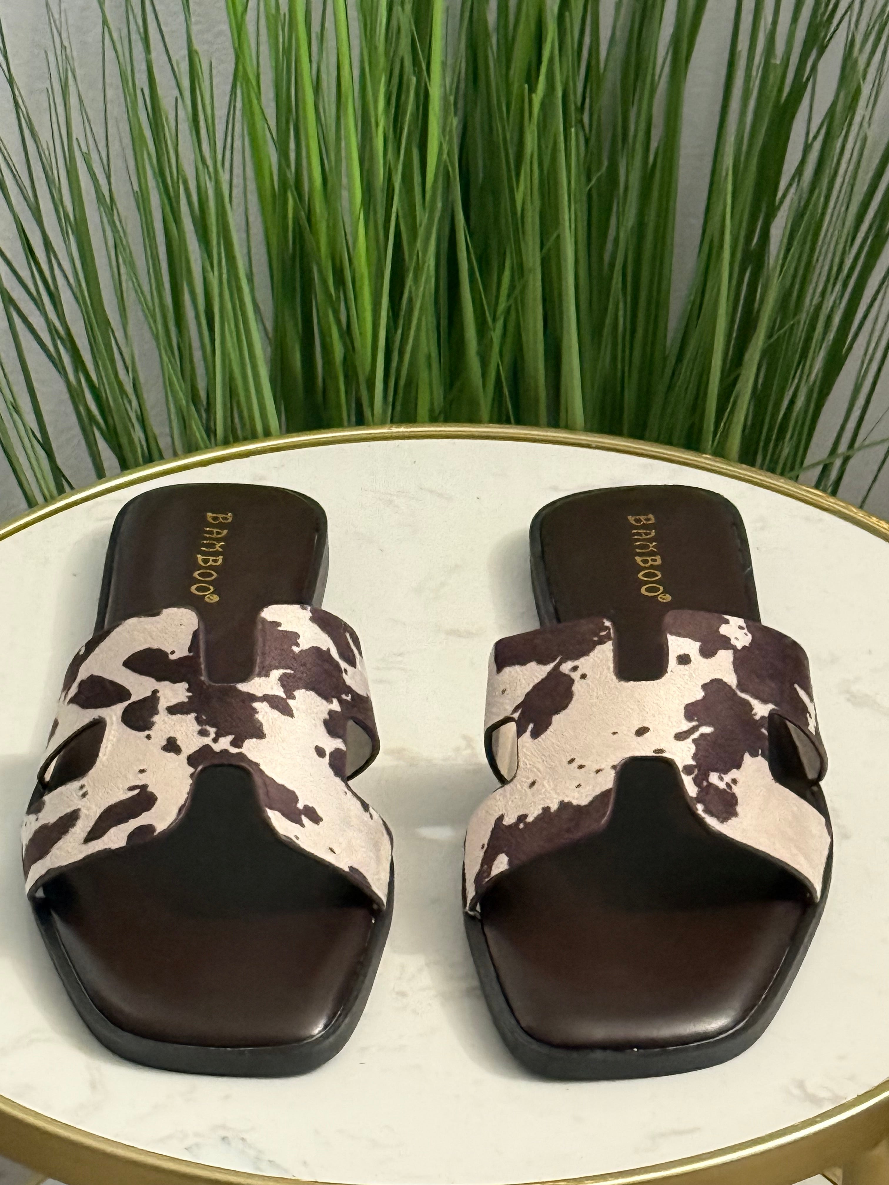 #253 Capri Cow H Sandals