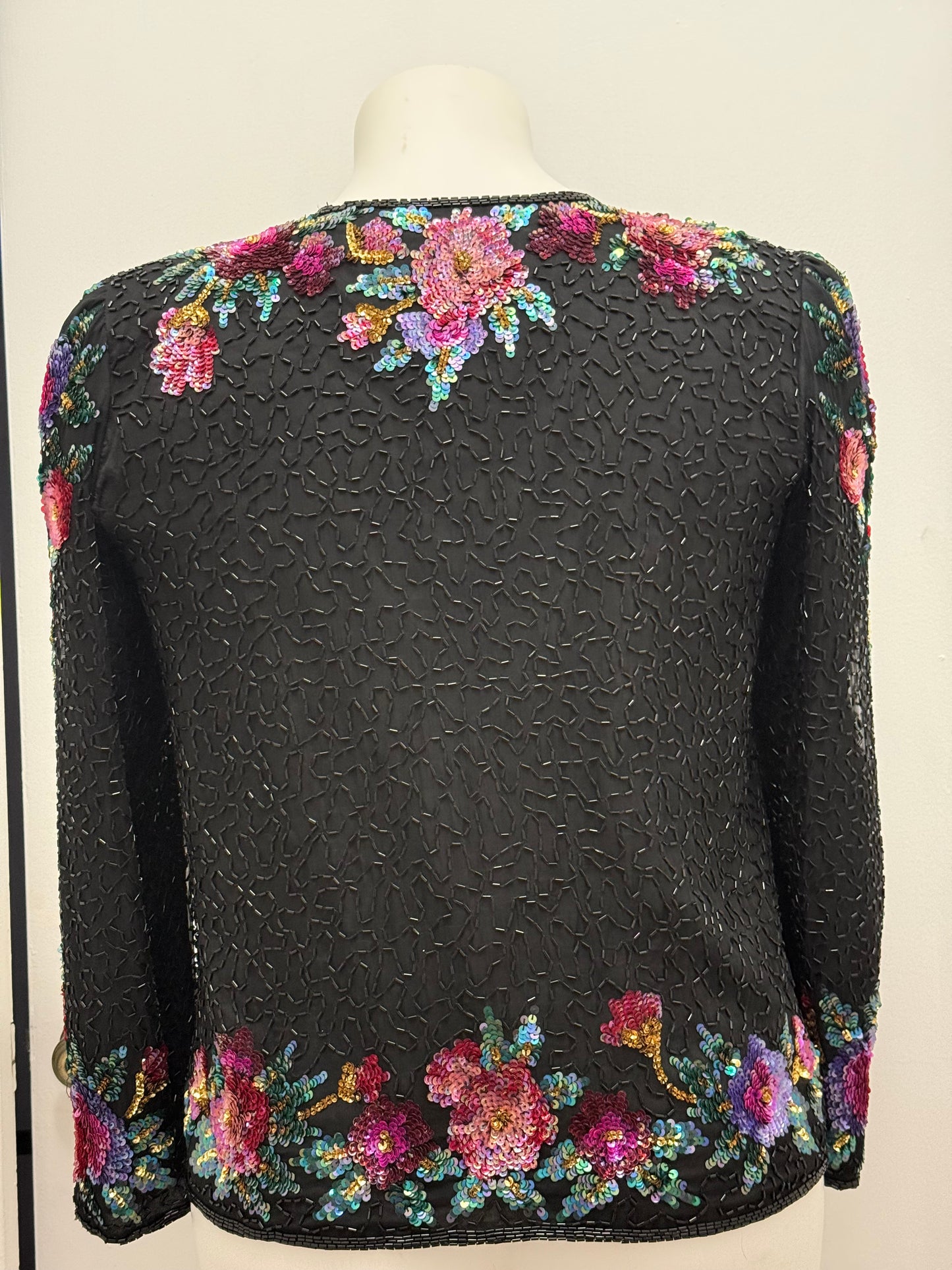 Floral Sequin Jacket #259