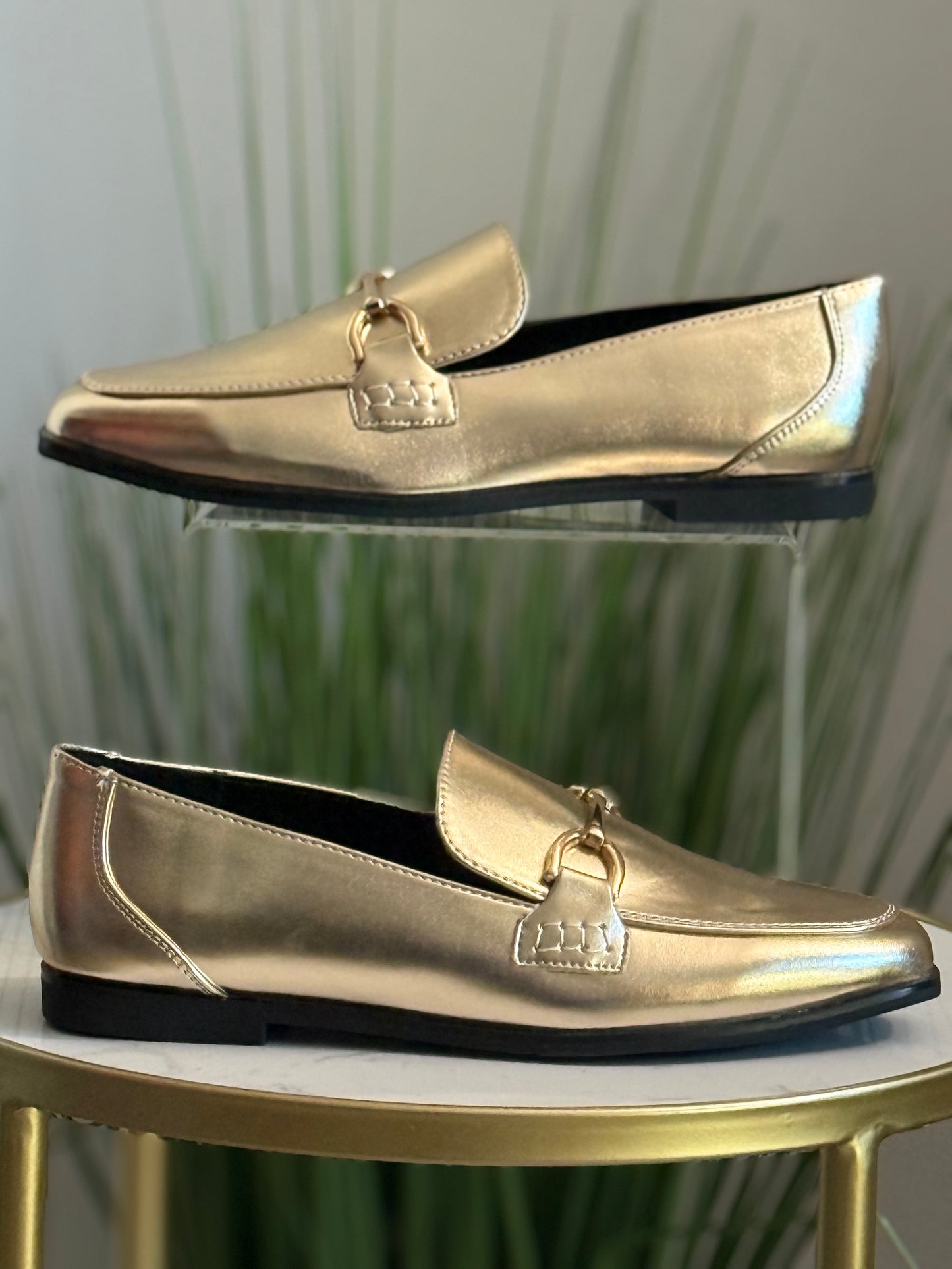#258 Metallic Loafer