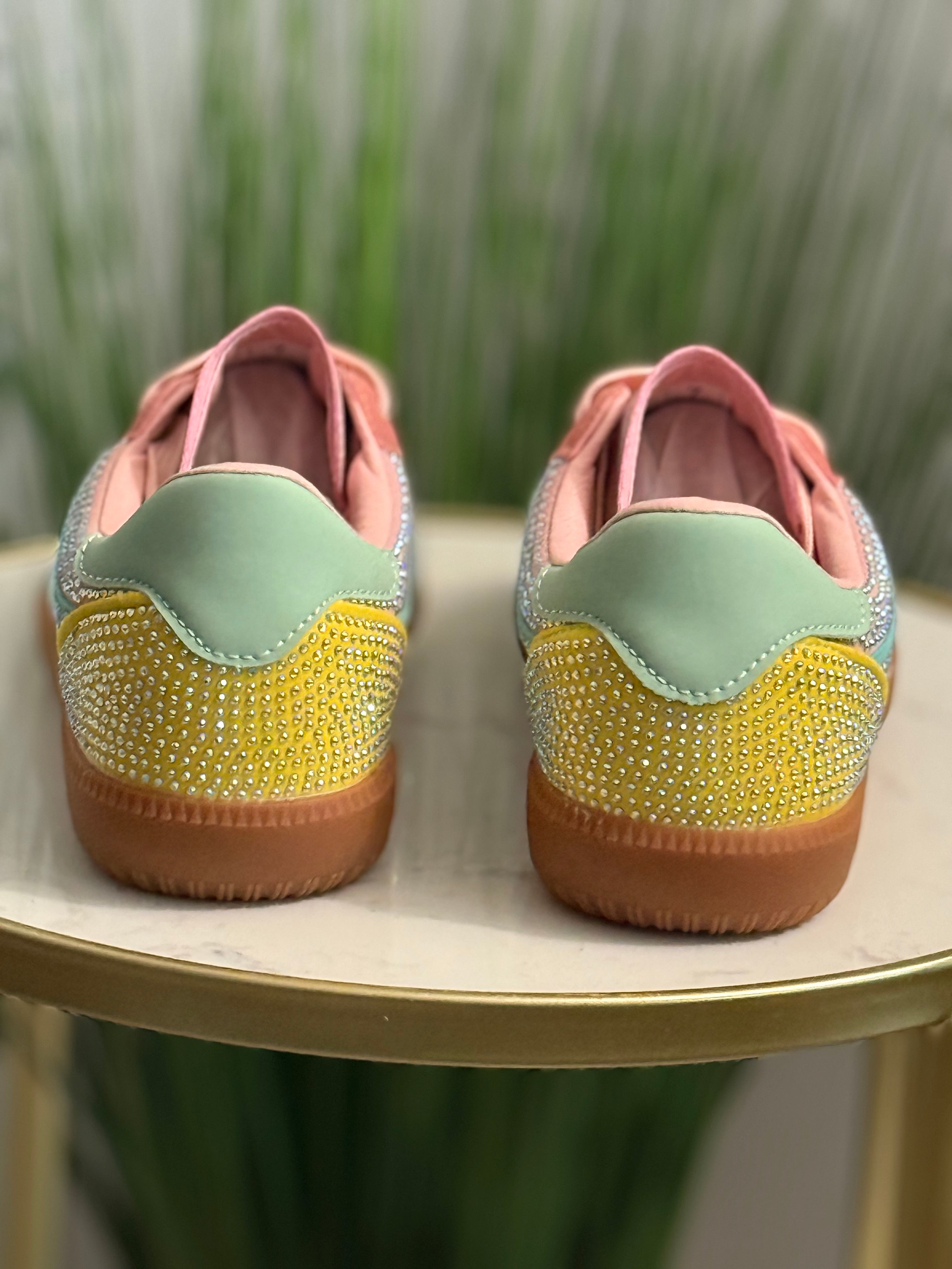 Lennon Pastel Sparkle Sneakers