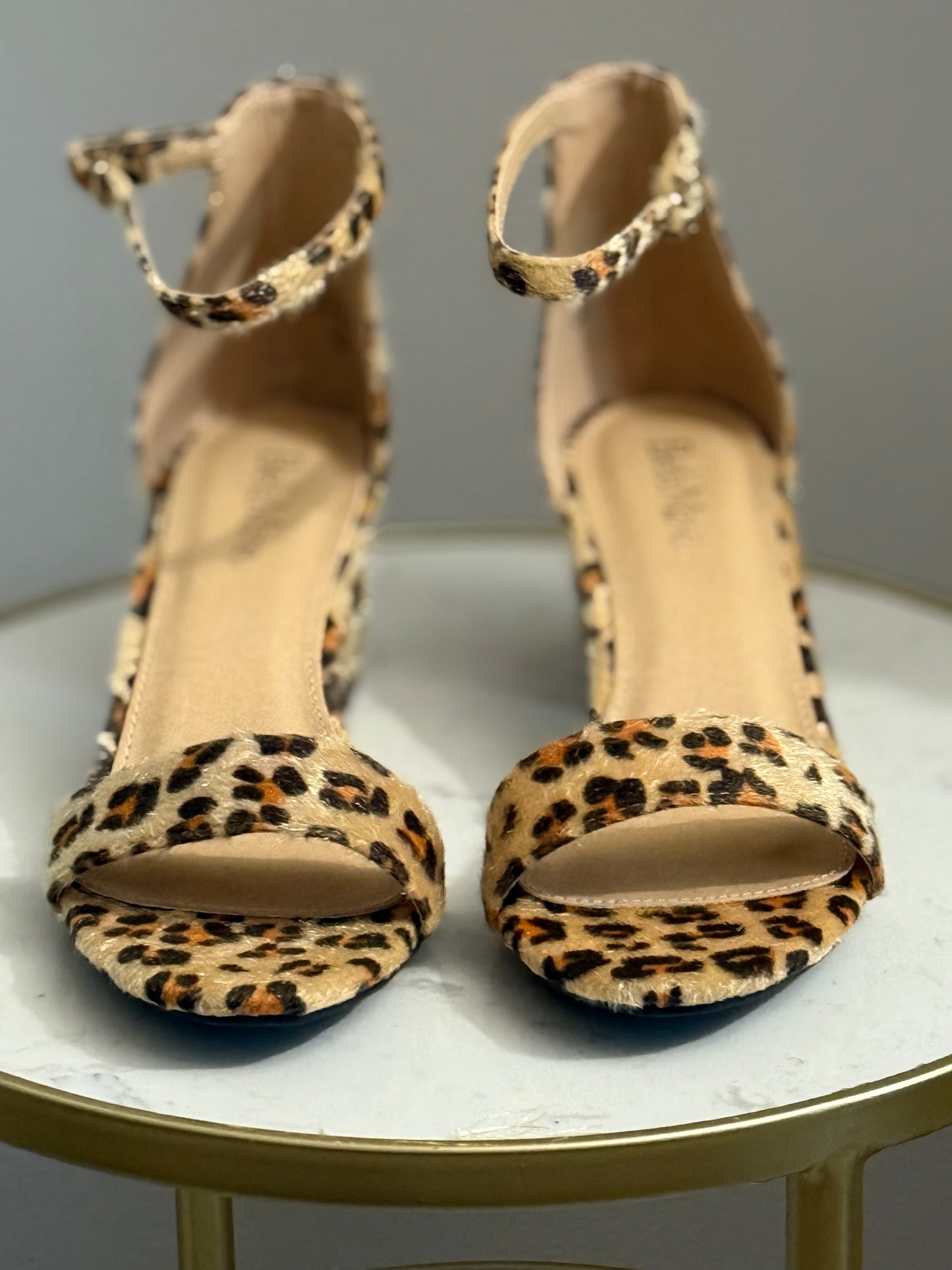 #250 Bella Leopard Heel